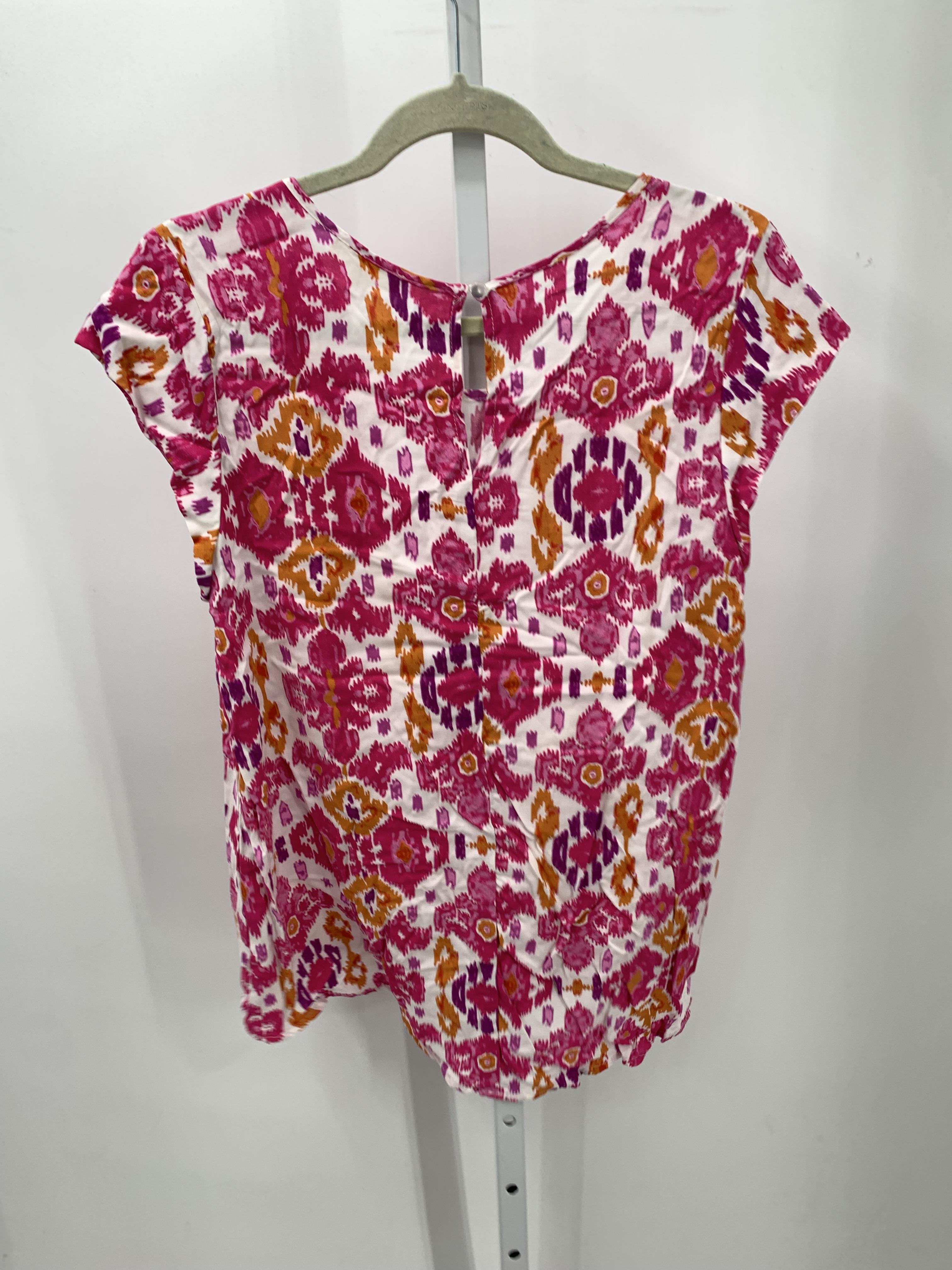 Christian Siriano Size Medium Misses Short Sleeve Shirt