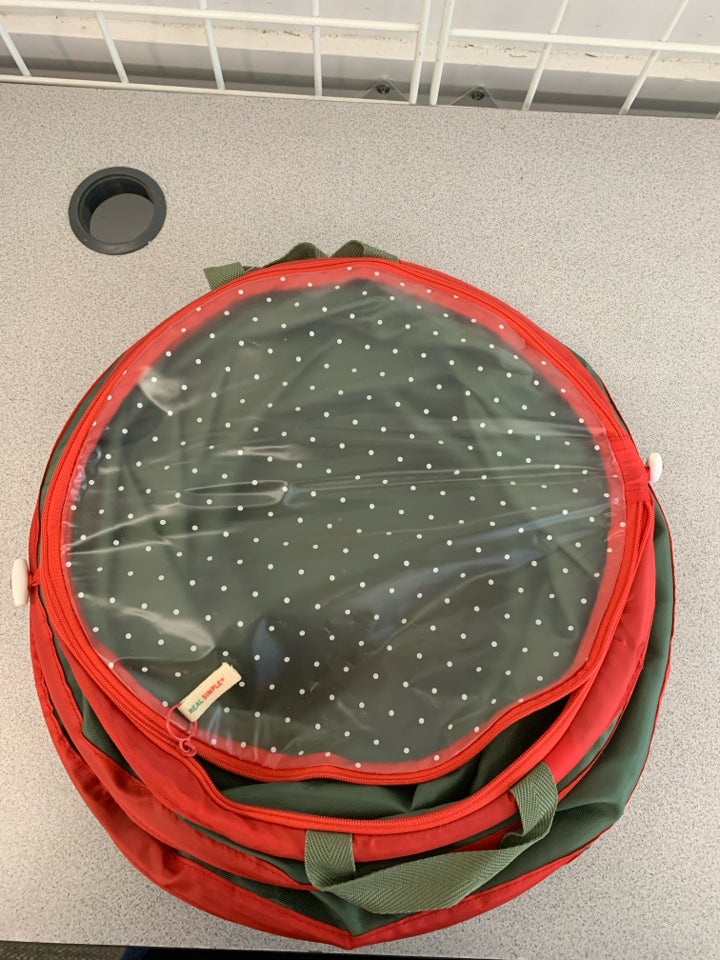 REAL SIMPLE COLLAPSIBLE WRAPPING PAPER STORAGE.