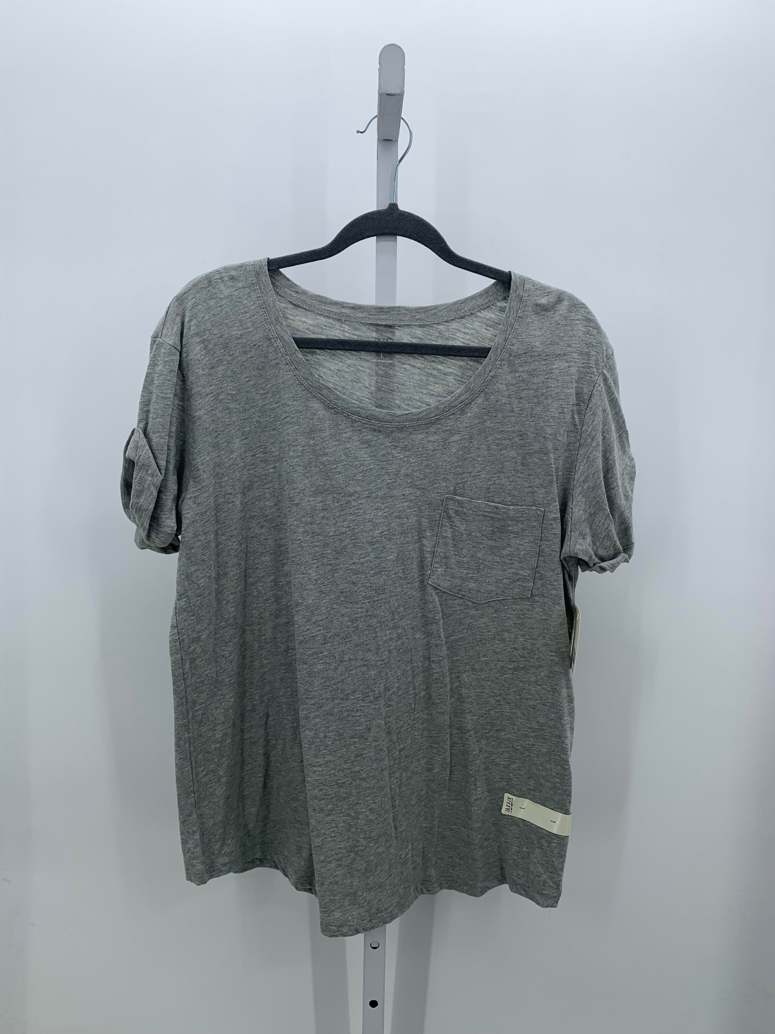 A.N.A. Size Large Misses Short Sleeve Shirt