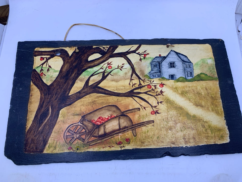 APPLE TREE FARMHOUSE PAINTED SLATE.