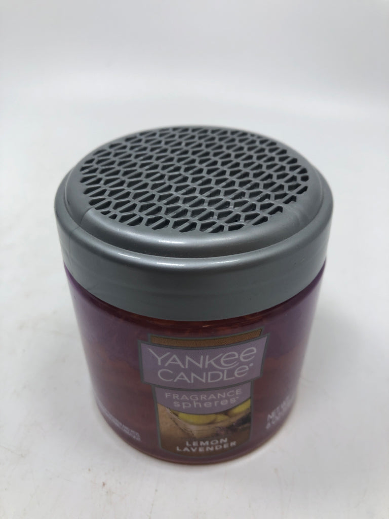 NIP LEMON LAVENDER YANKEE CANDLE FRAGRANCE SPHERES.