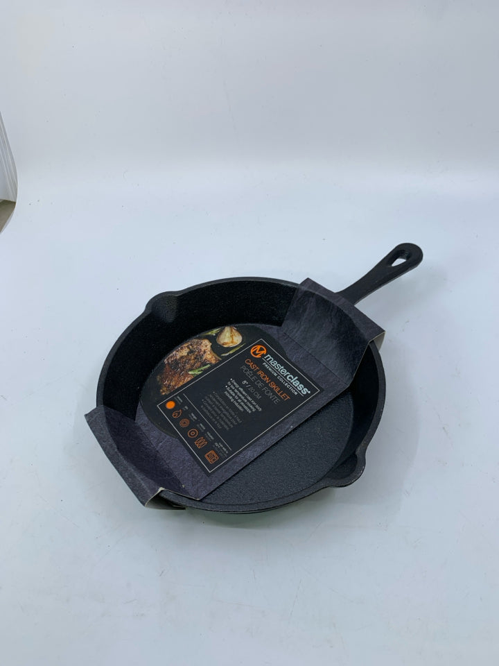 NIP MASTERCLASS CAST IRON SKILLET.
