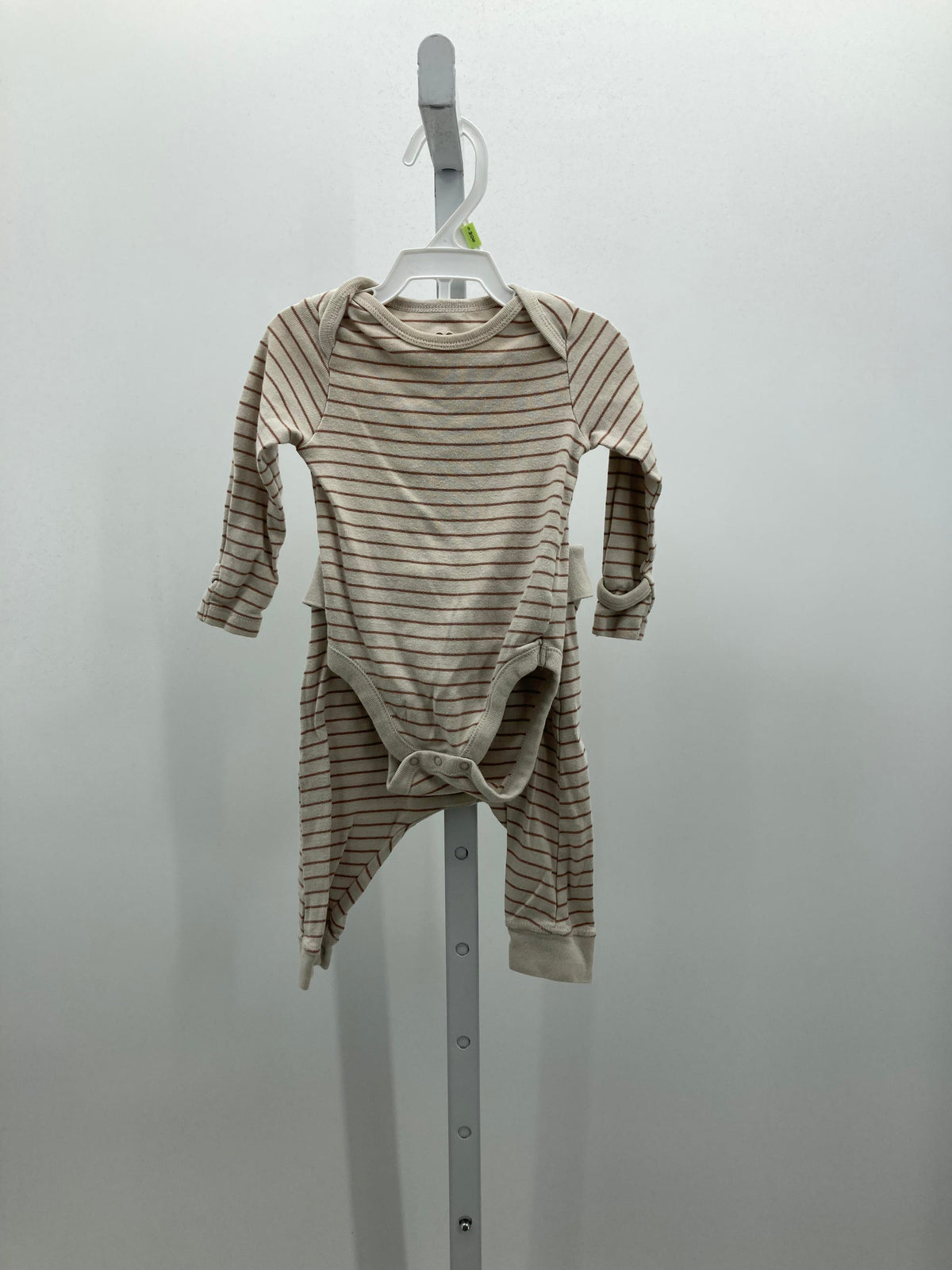 BROWN STRIPES SHIRT AND PANTS.