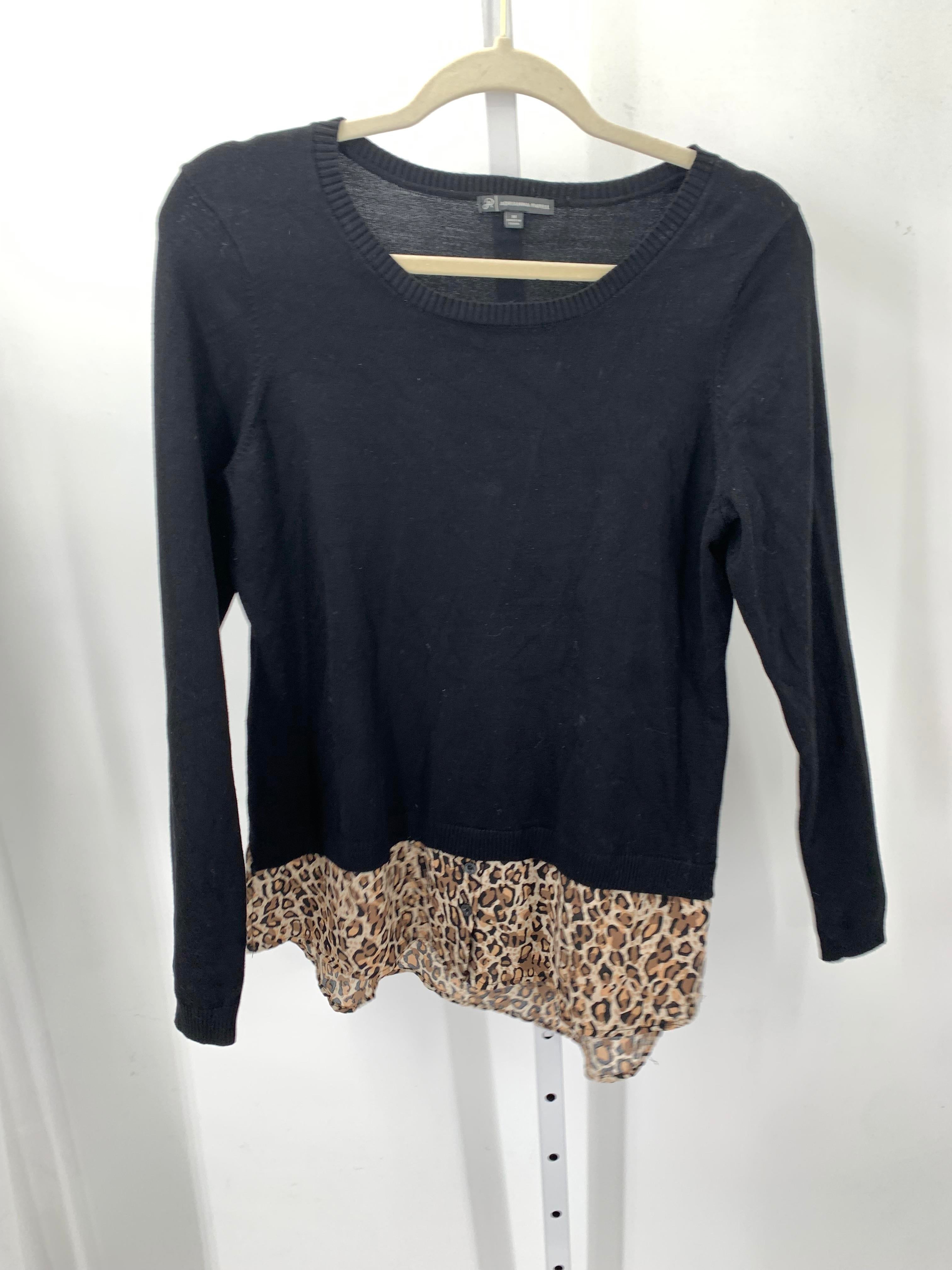 Adrianna Papell Size Medium Misses Long Slv Sweater