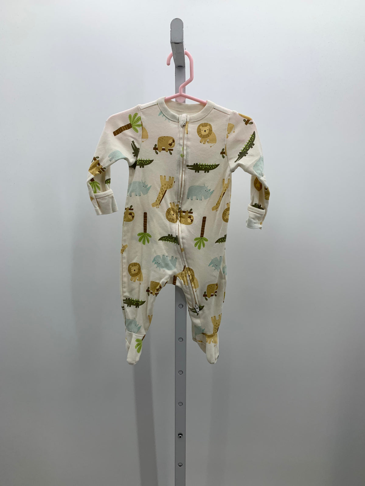 ANIMALS ZIP KNIT