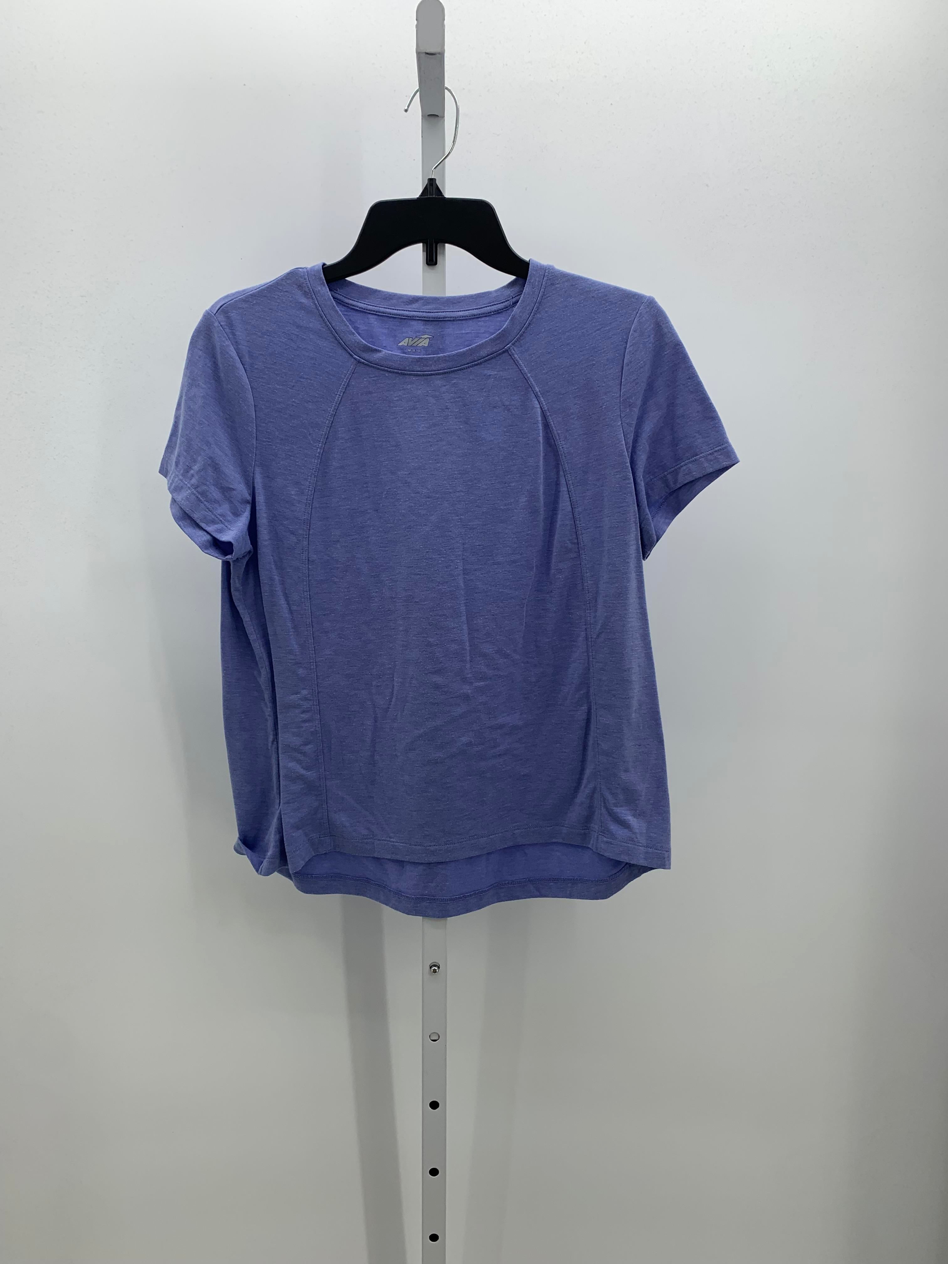 Aviva Size Medium Misses Short Sleeve Shirt