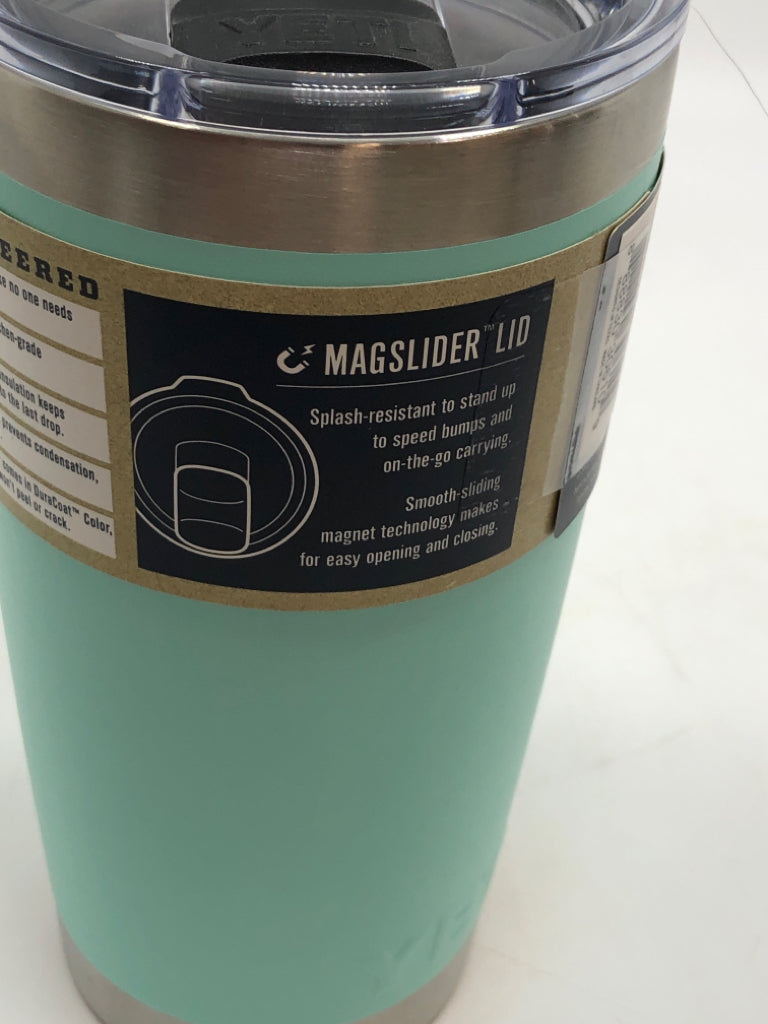 NWT TEAL YETI TUMBLER.