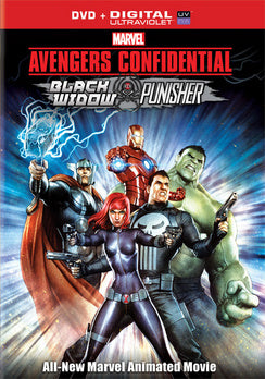 Avengers Confidential: Black Widow and Punisher (DVD) Sony Pictures Animation