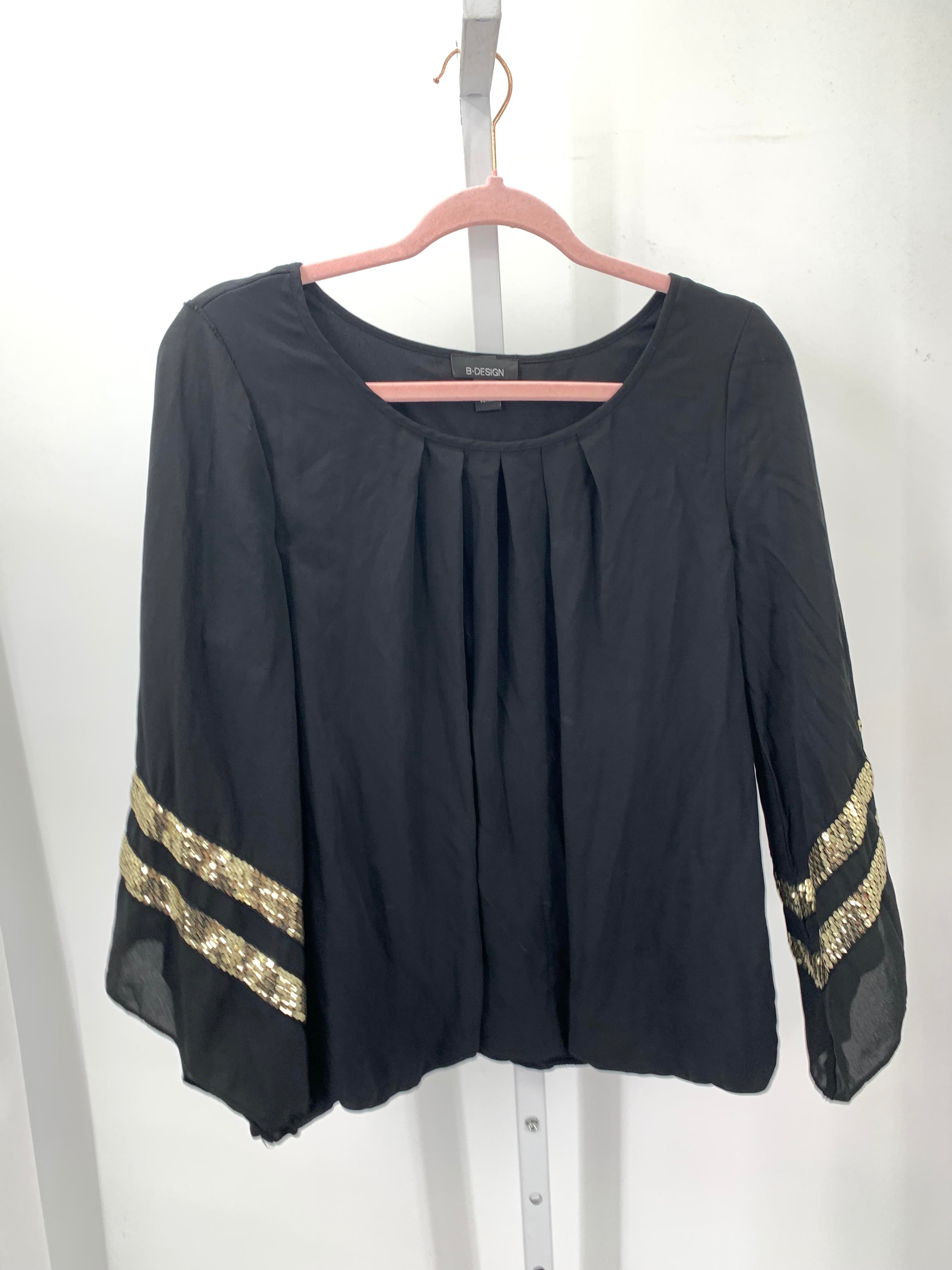 Size Medium Misses 3/4 Sleeve Shirt