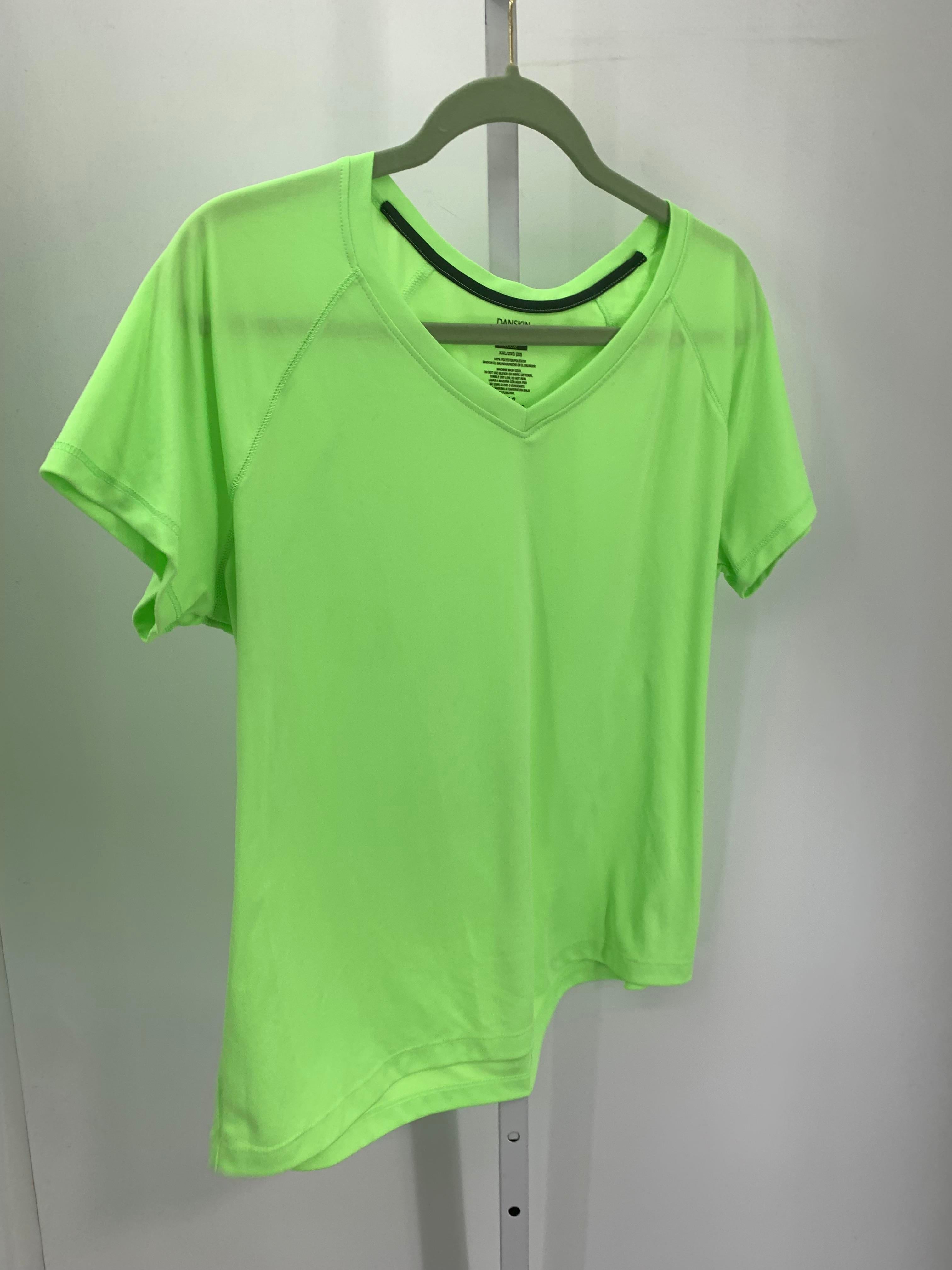Danskin Now Size XXL Misses Short Sleeve Shirt