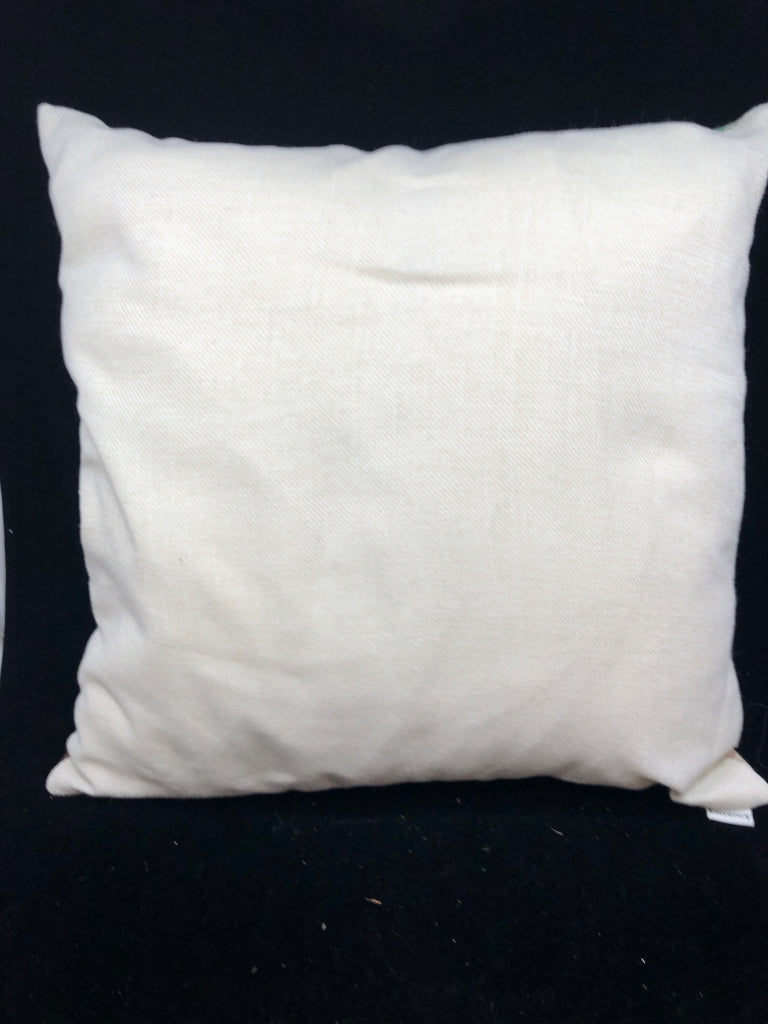 FLORAL/COLORFUL PILLOW.