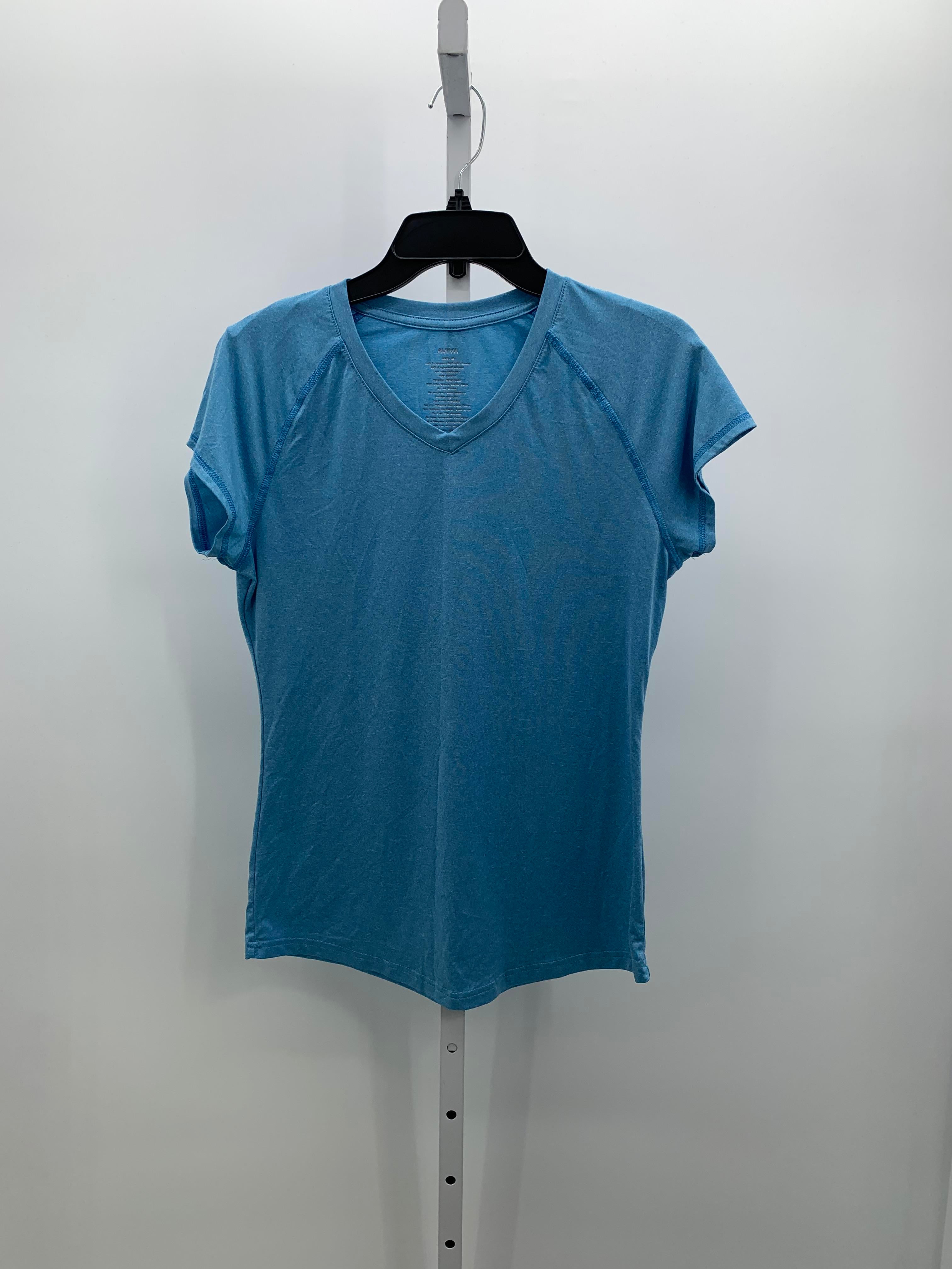 Avia Size Medium Misses Short Sleeve Shirt