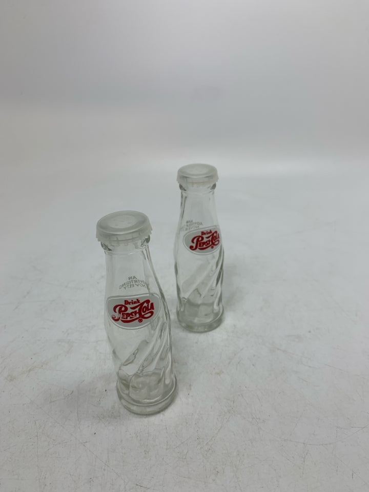 PEPSI BOTTLE SALT/PEPPER SHAKERS.