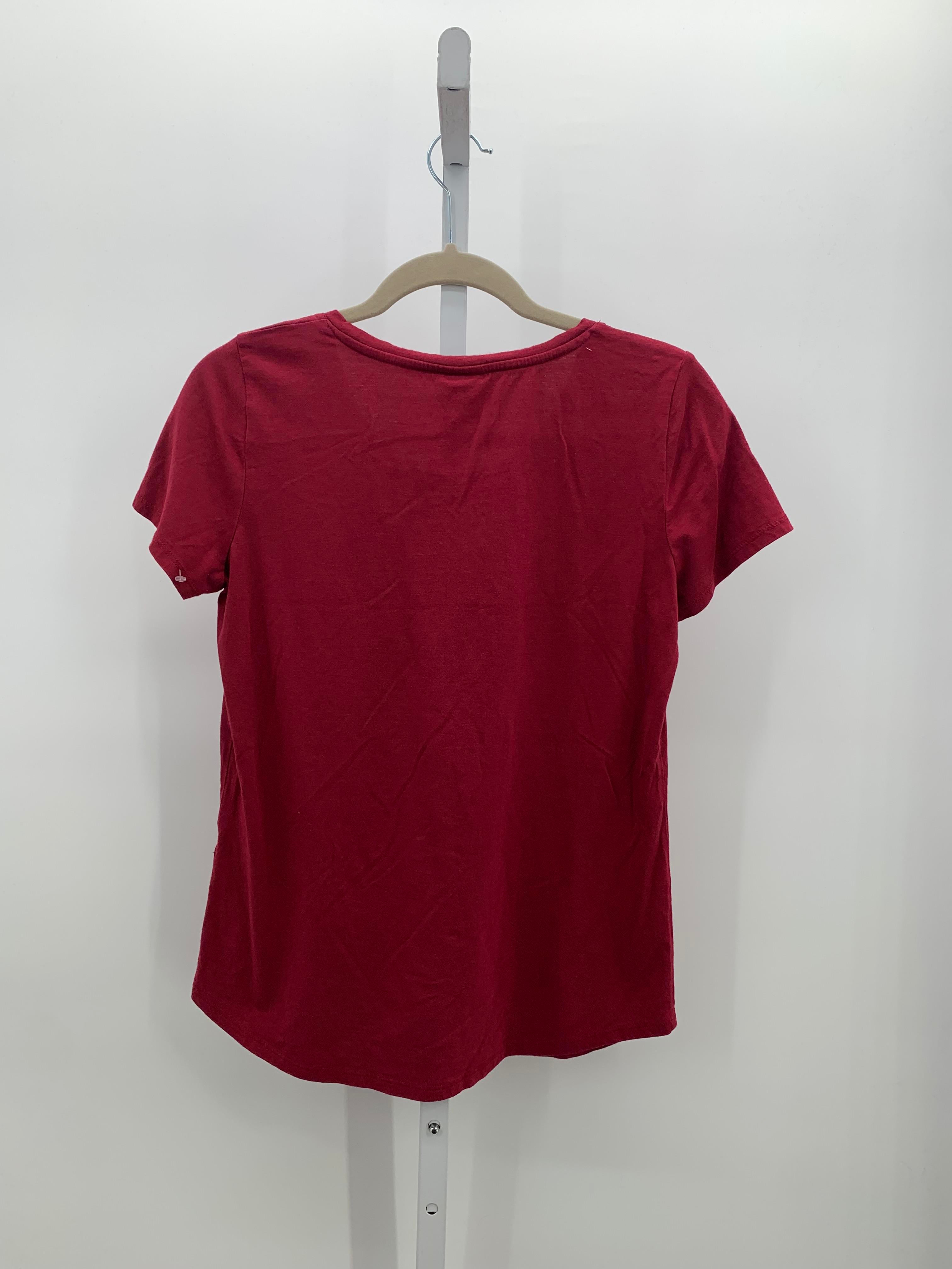 Chico's Size X Small Misses Short Sleeve Shirt