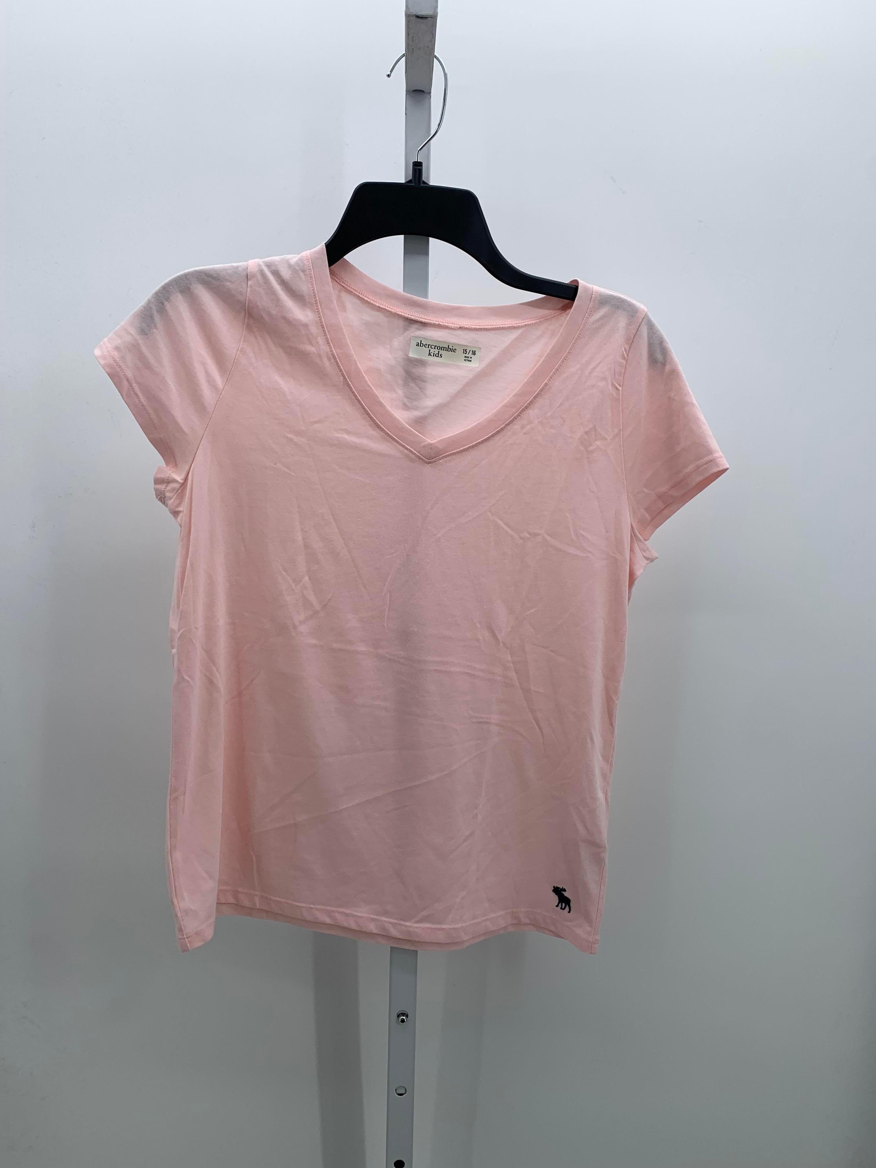 Abercrombie Kids Size 14-16 Girls Short Sleeve Shirt