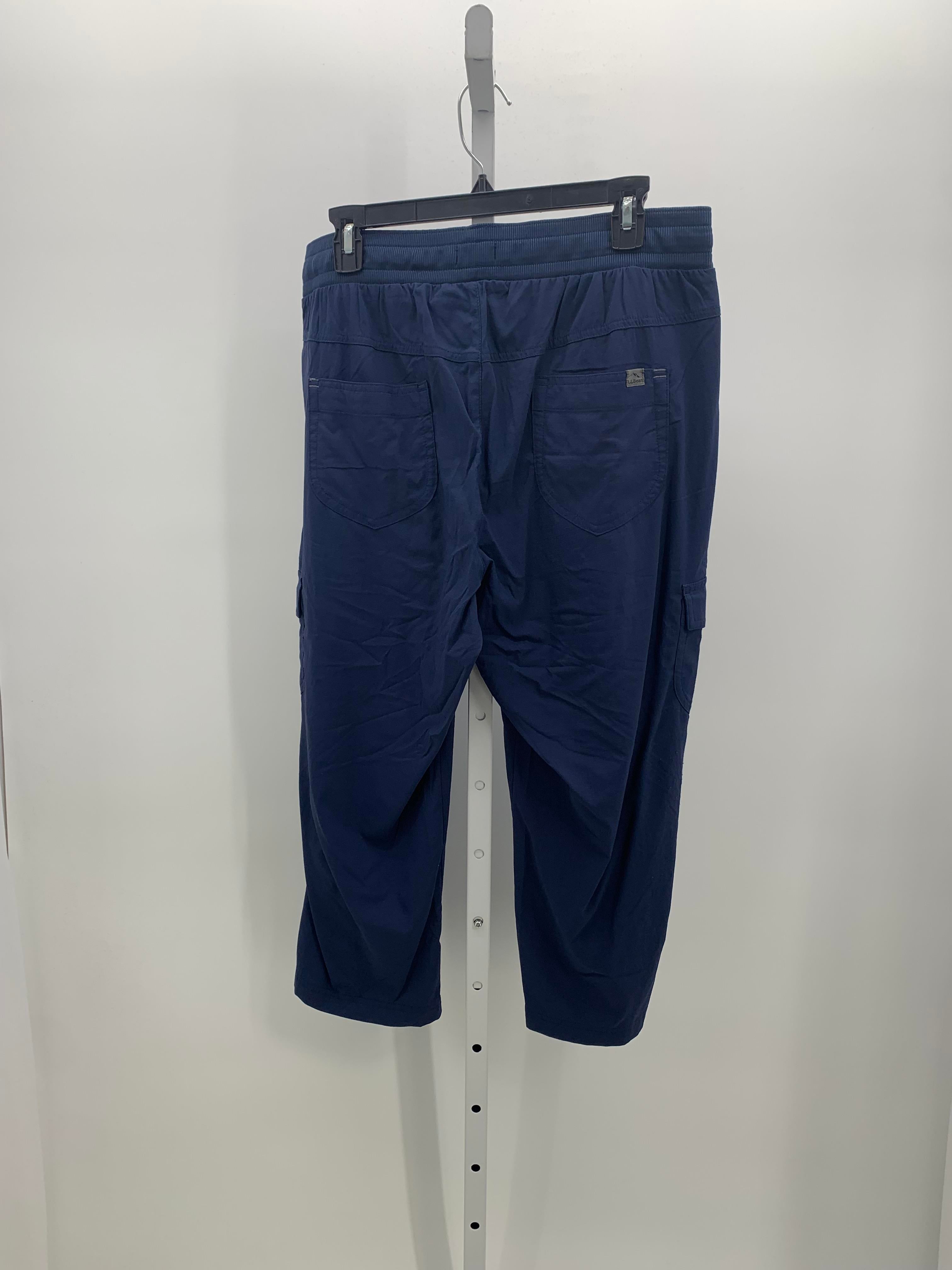 LL Bean Size Large Misses Capri Pants