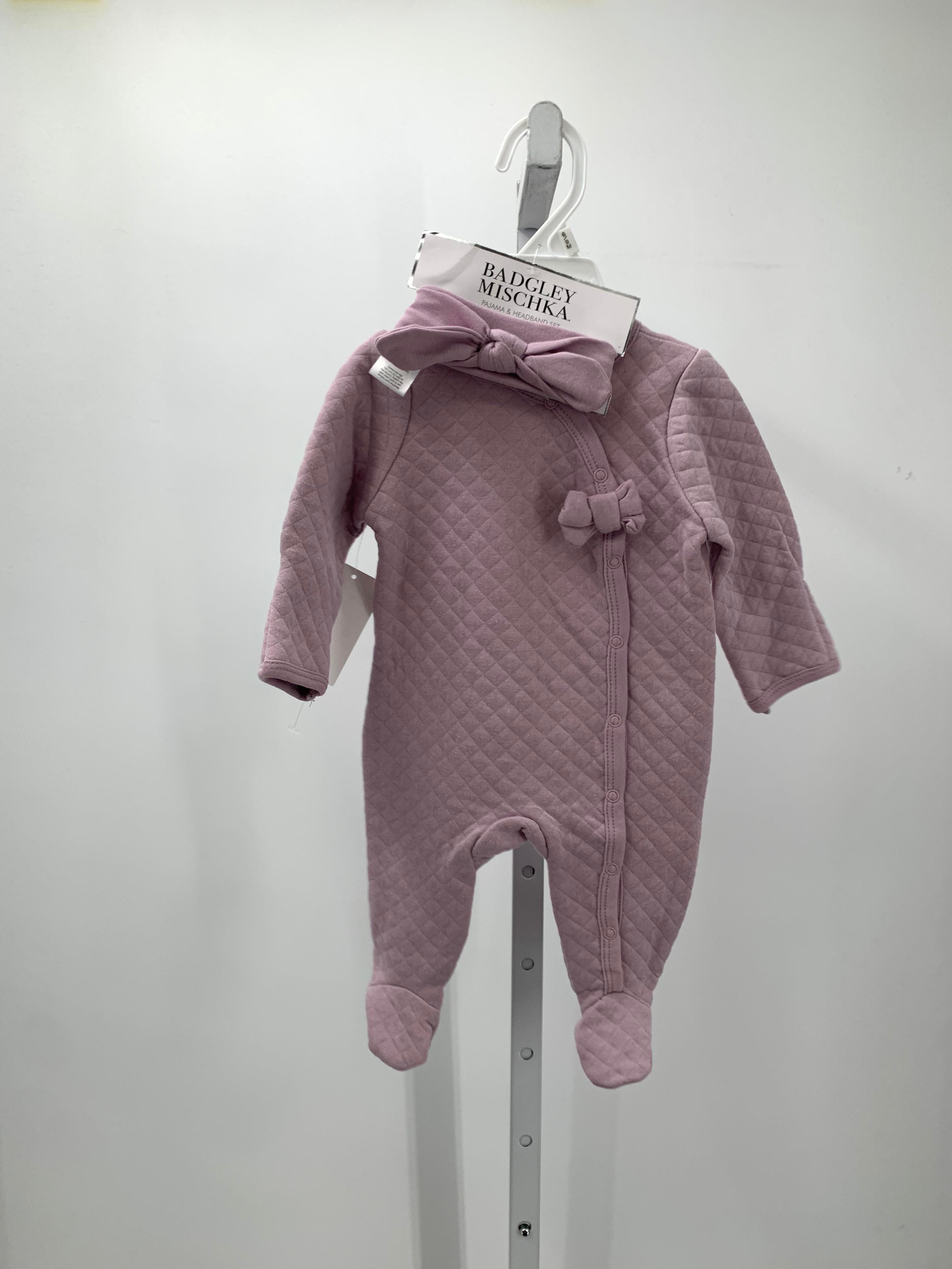 Size 6-9 mon Girls Long Slv. Romper