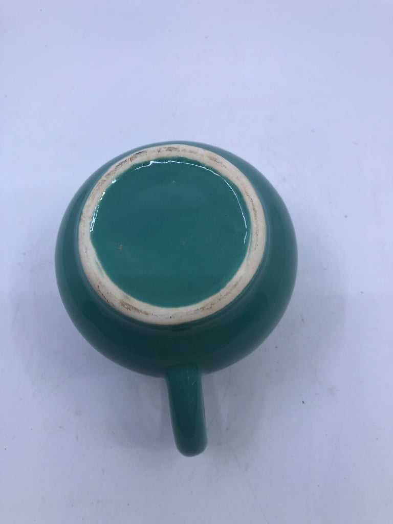 TEAL CREAMER.