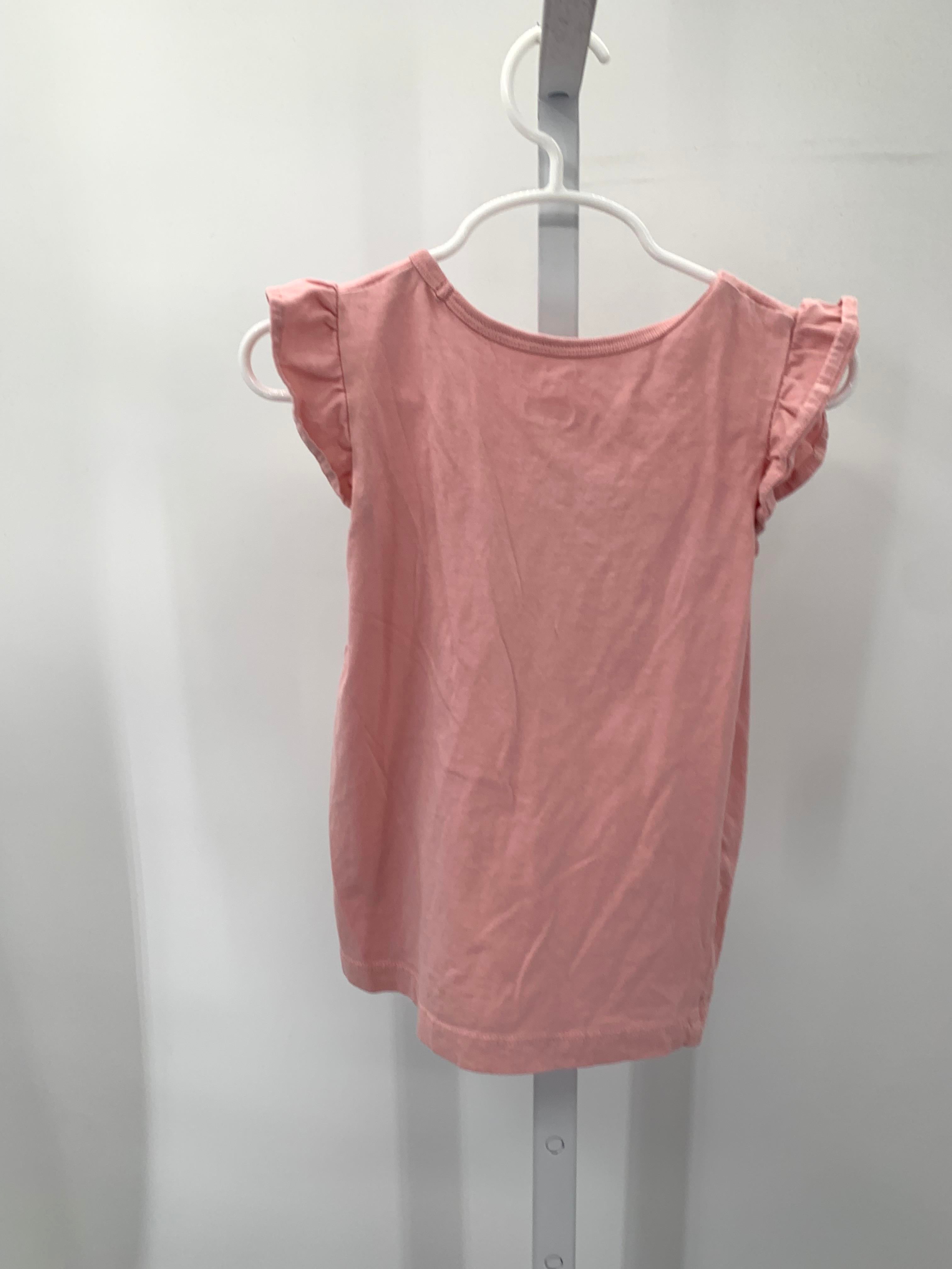 Carters Size 4T Girls Short Sleeve Shirt