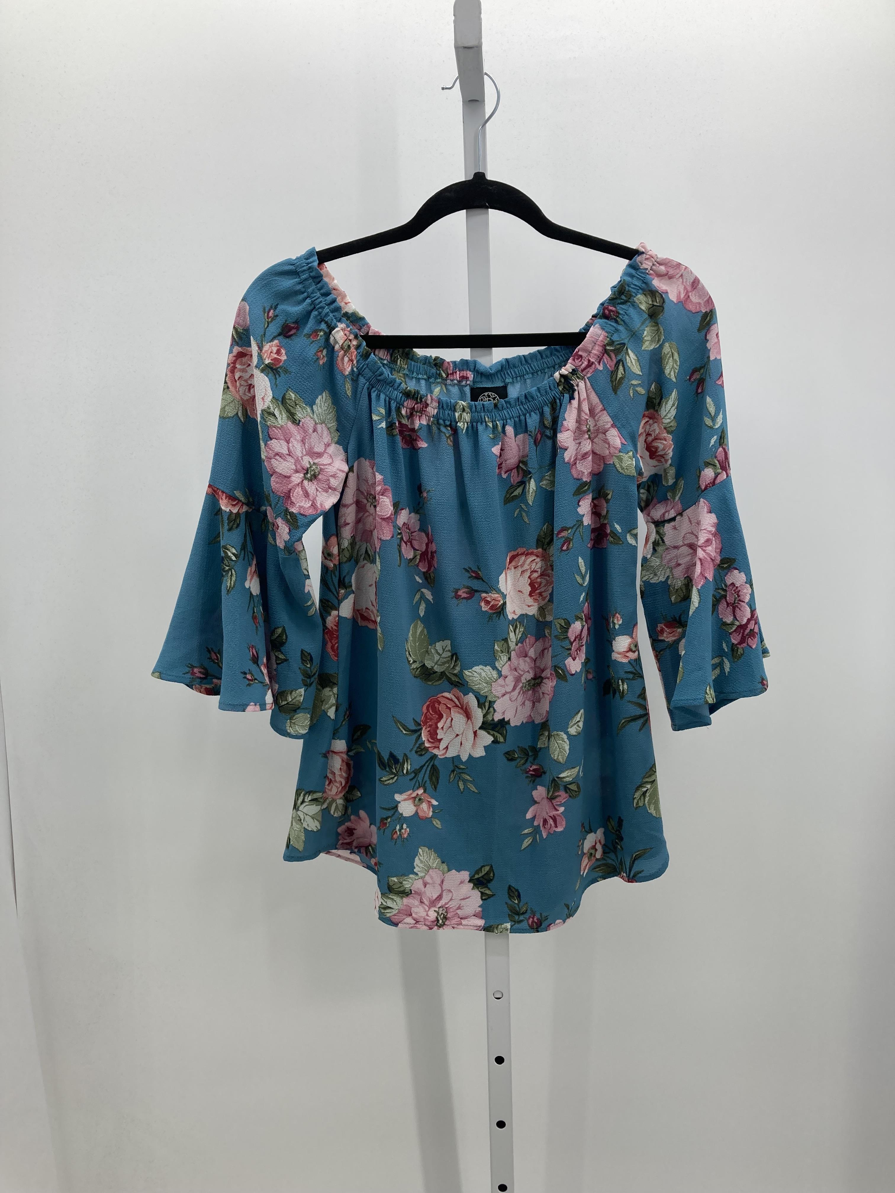 Bobeau Size Small Misses 3/4 Sleeve Shirt