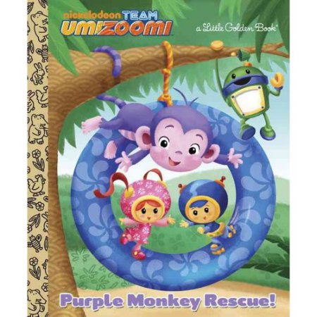 Purple Monkey Rescue! (Team Umizoomi) (Little Golden Book) - Golden Books / DiCi