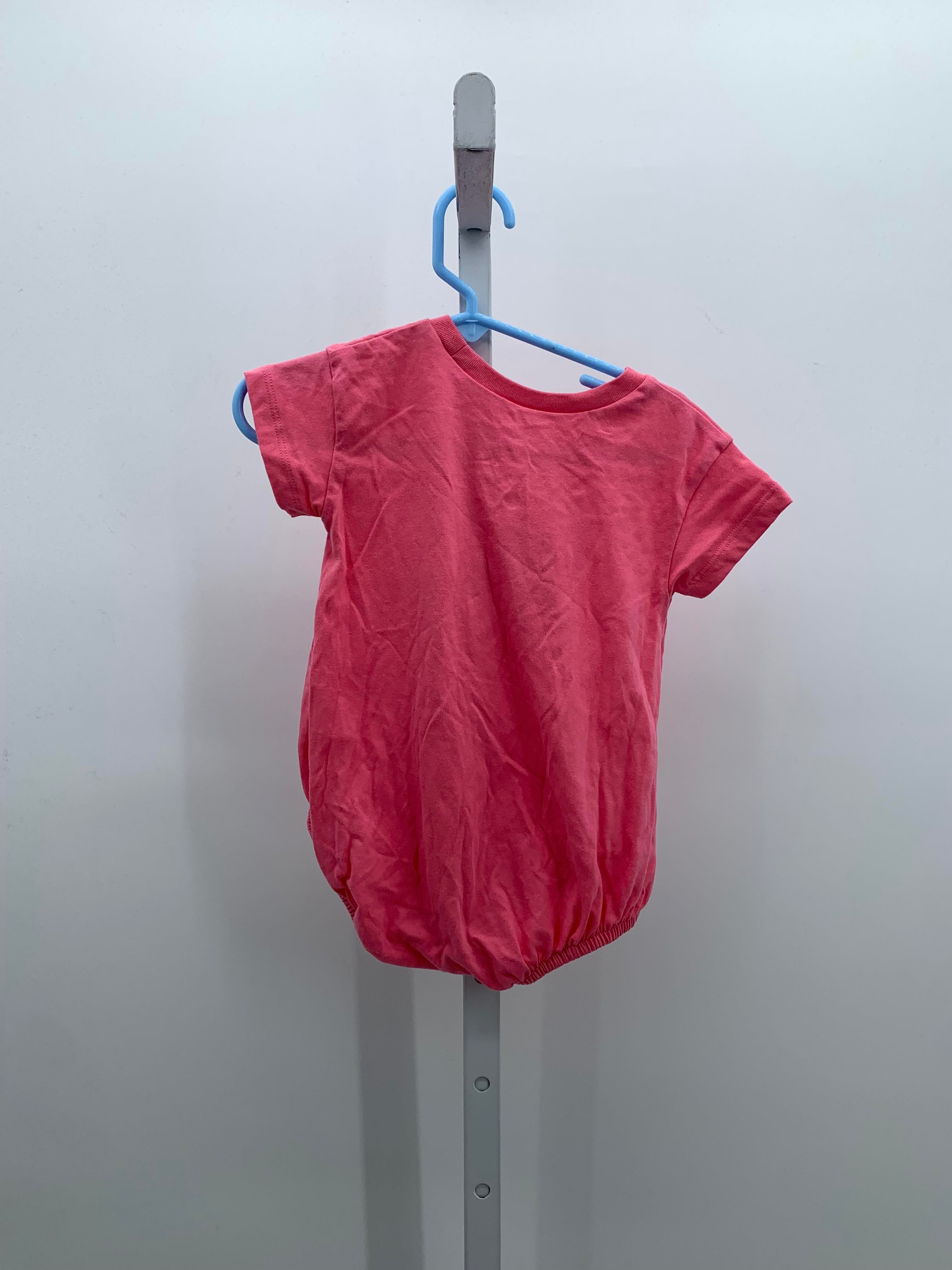 Okie Dokie Size 12 Months Girls Short Slv. Romper
