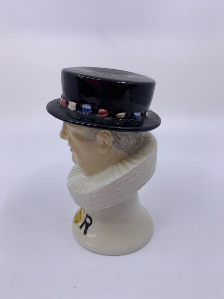 VTG YEOMAN OF THE GUARD PORCELAIN HEAD.