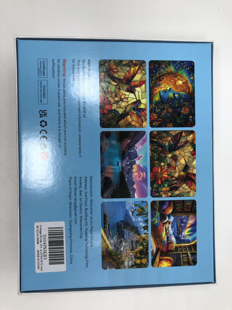 NIB SNOWY CITY PUZZLE.
