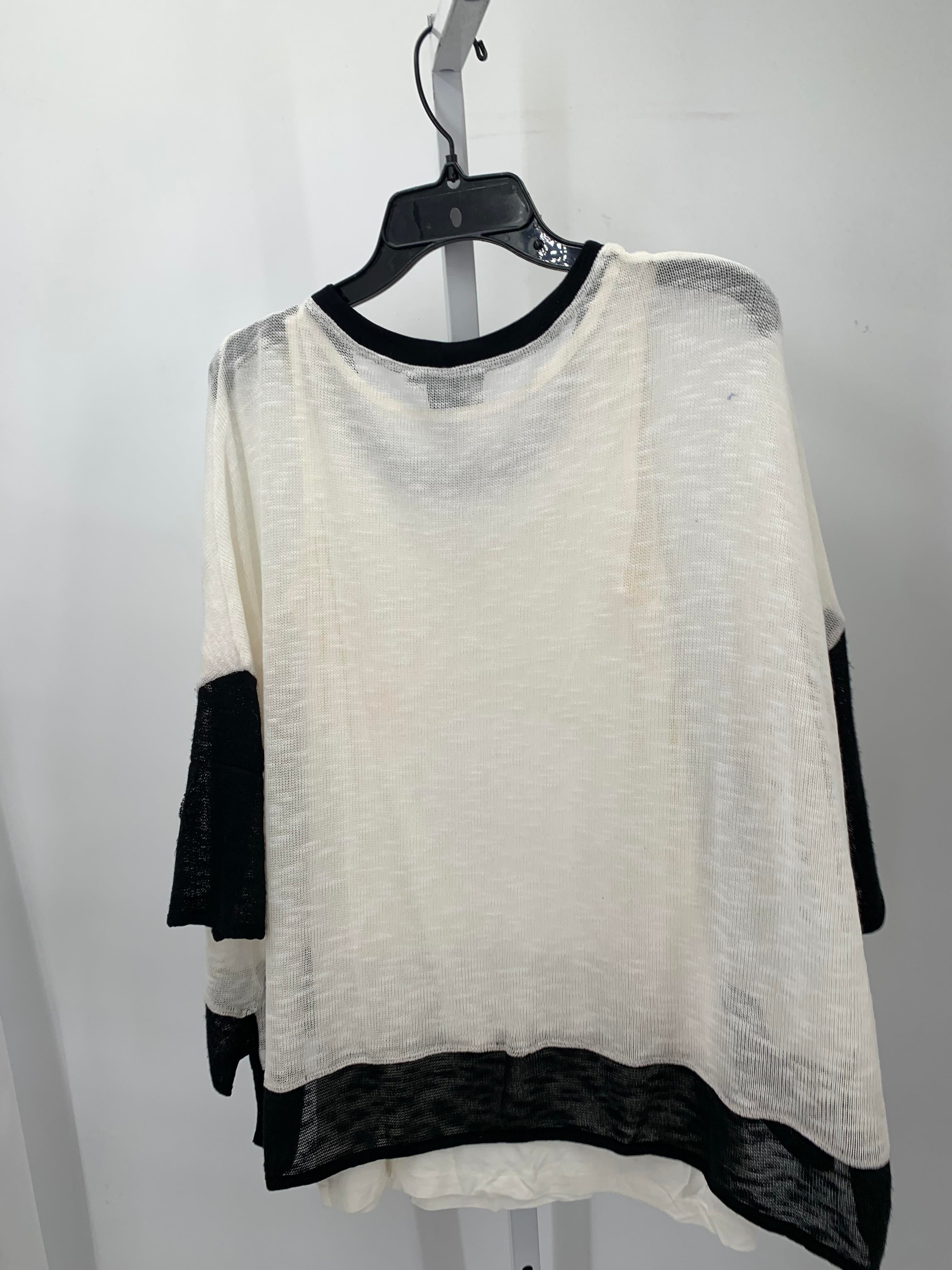 Grace Elements Size Medium Misses Short Slv Sweater