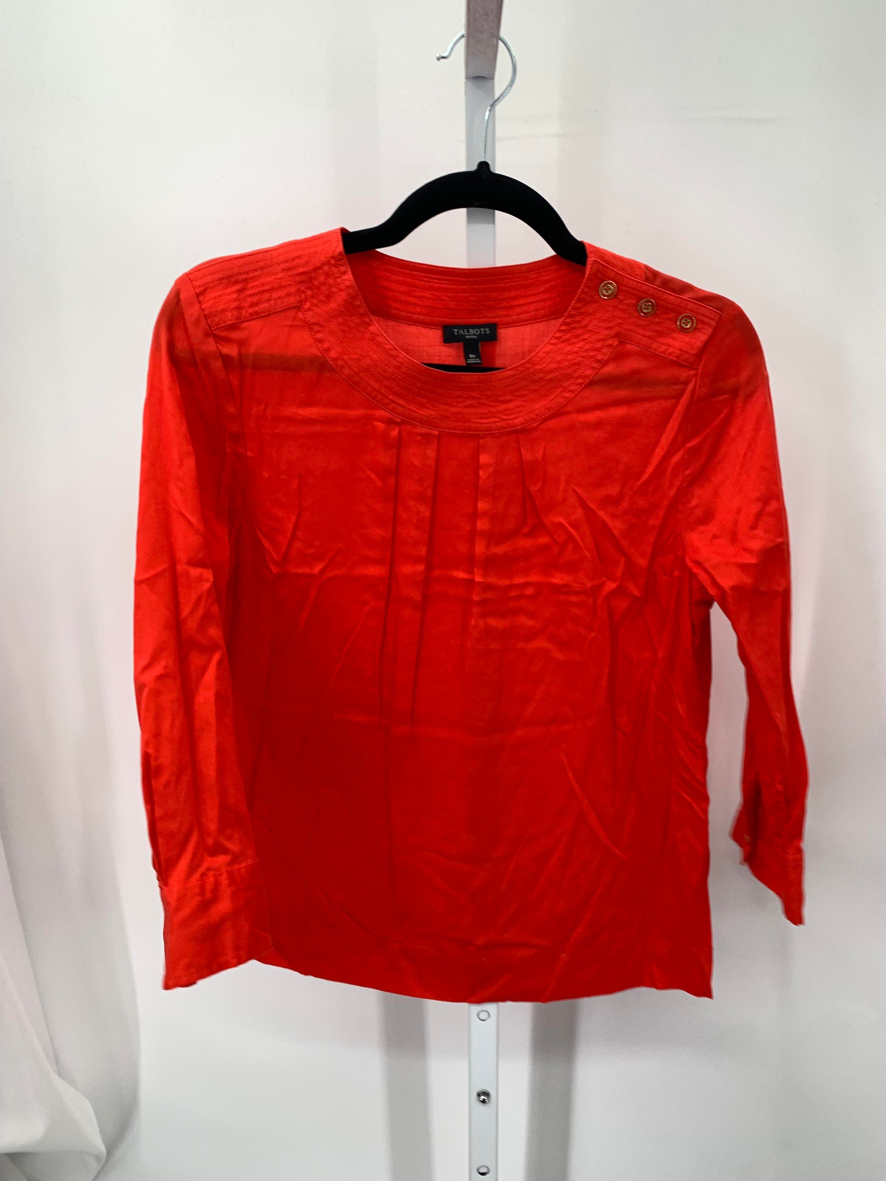 Talbots Size 8 Petite Petite 3/4 Sleeve Shirt