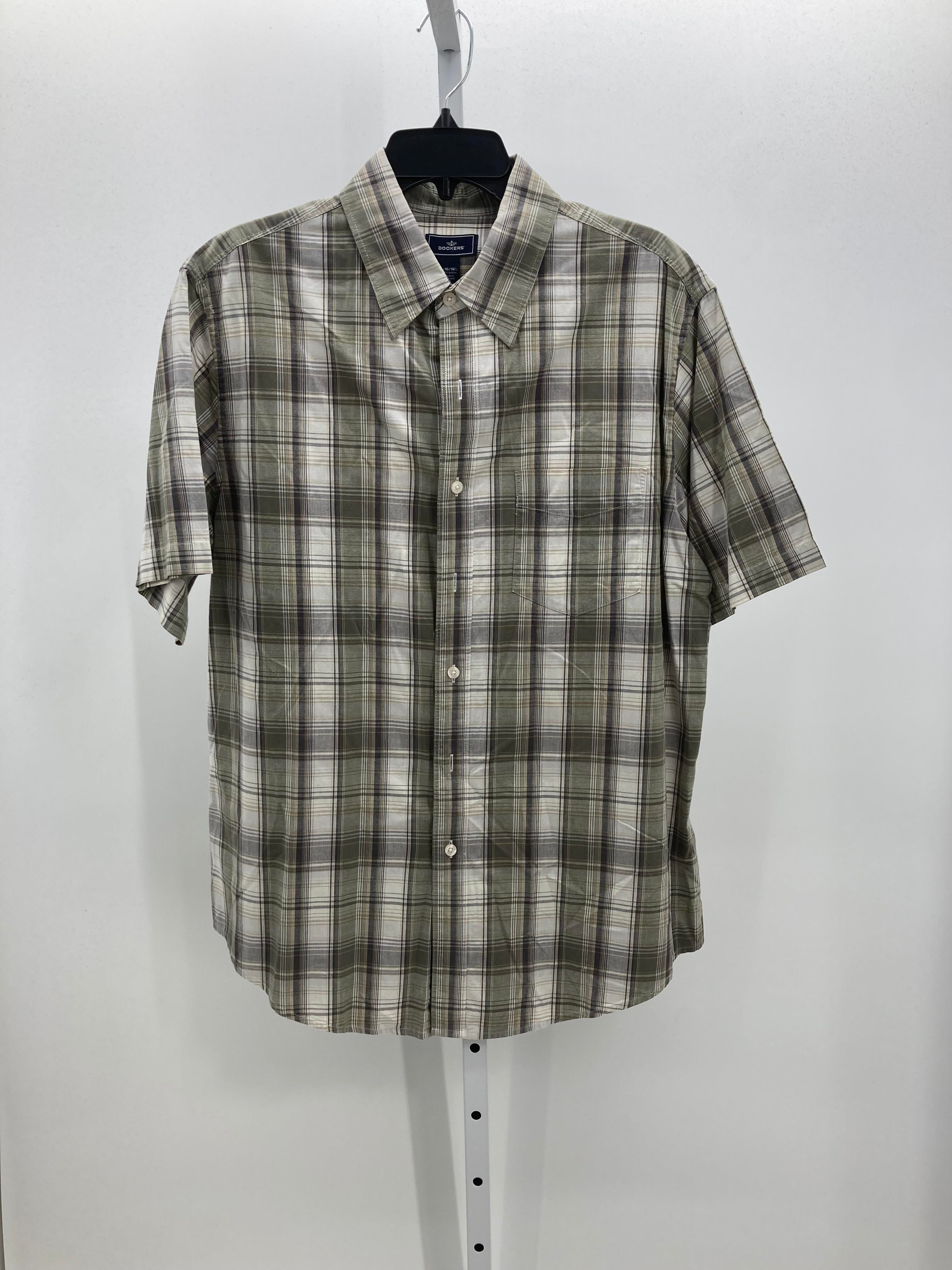 PLAID BTN DOWN