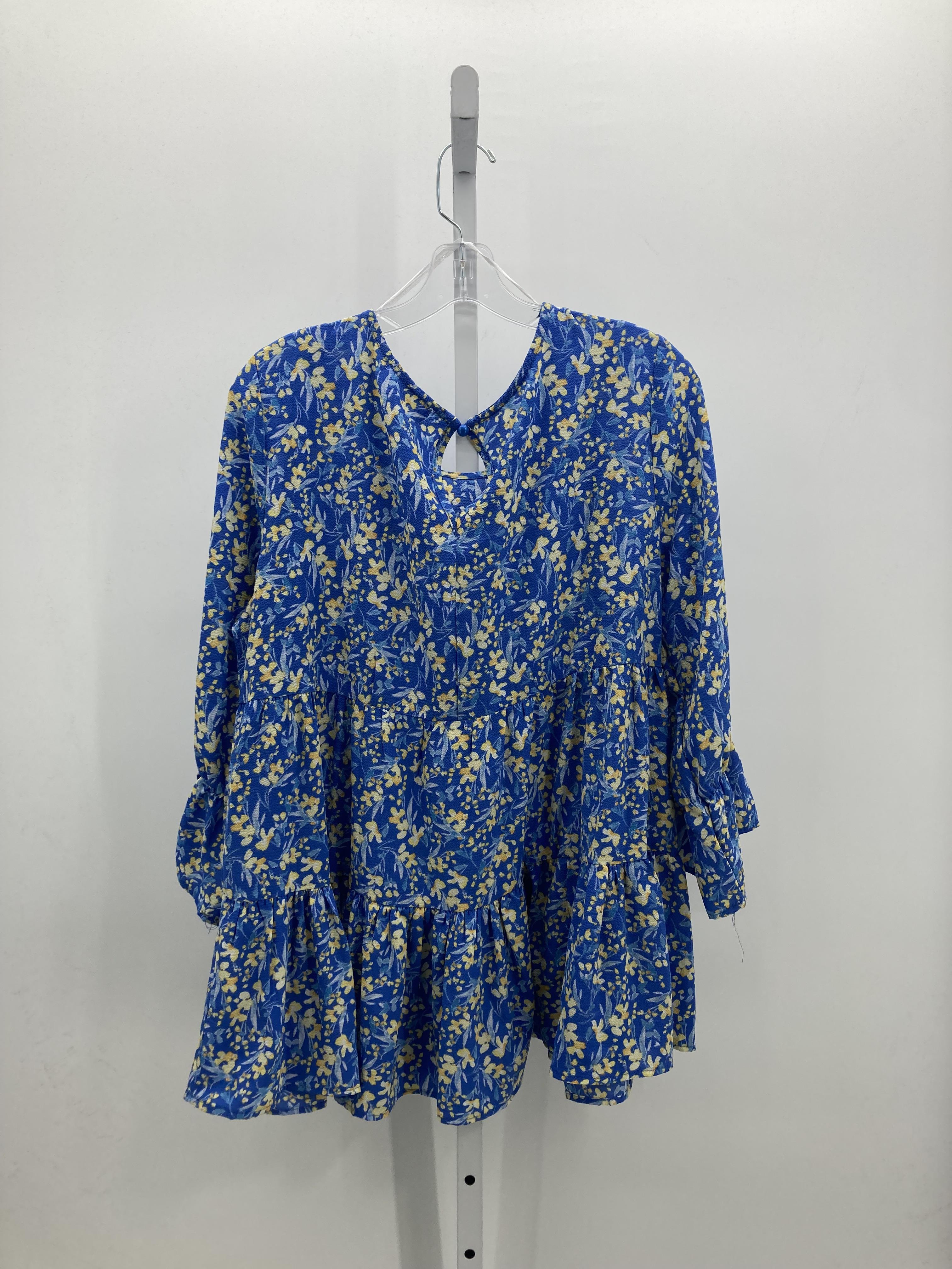 Size 1X Womens 3/4 Sleeve Shirt