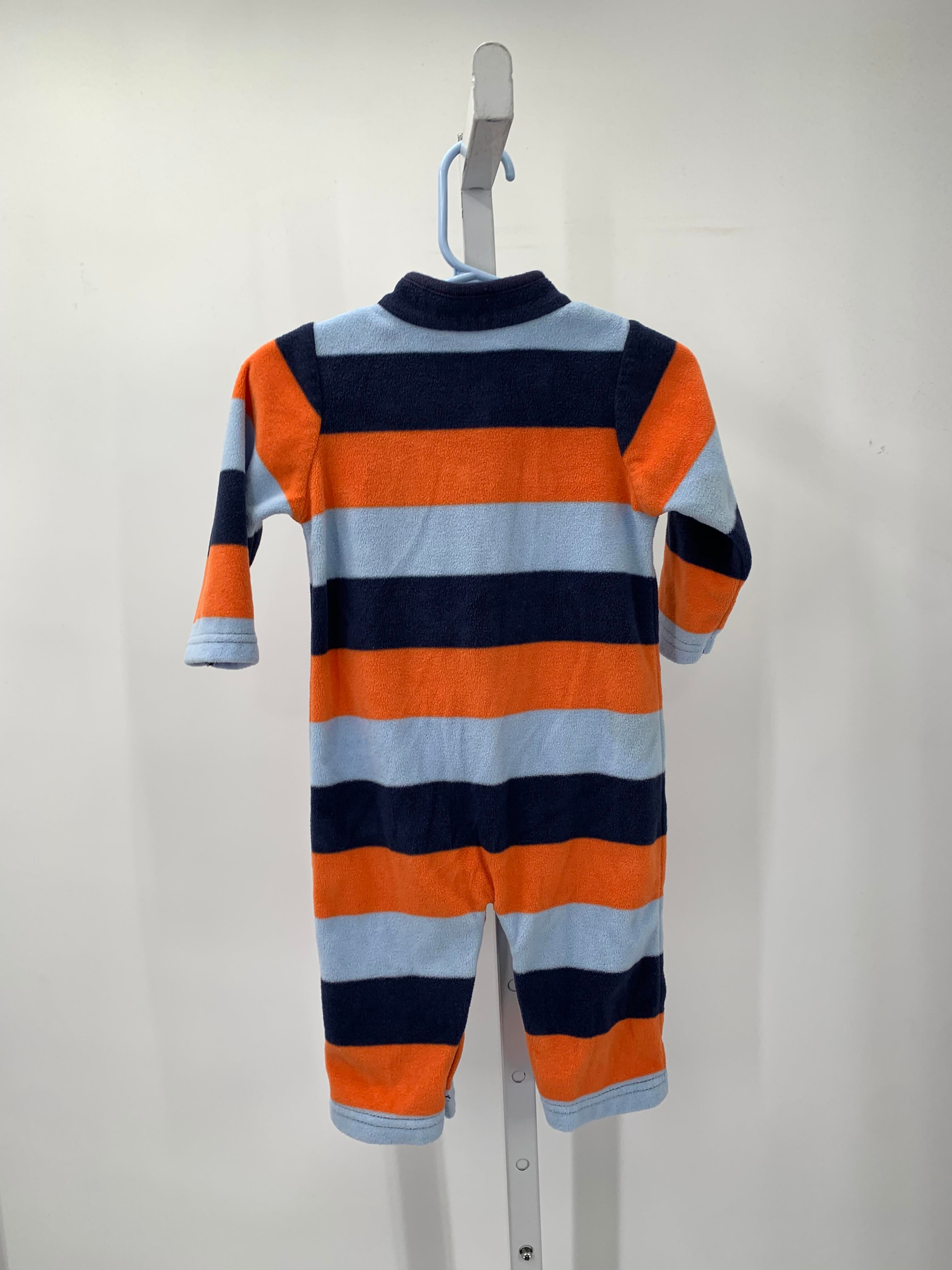 ORANGE STRIPES FLEECE