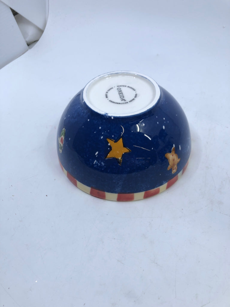 16 PC SVC 4 PRIMITIVE SNOWMAN DINNER,LUNCH,BOWLS,MUGS.