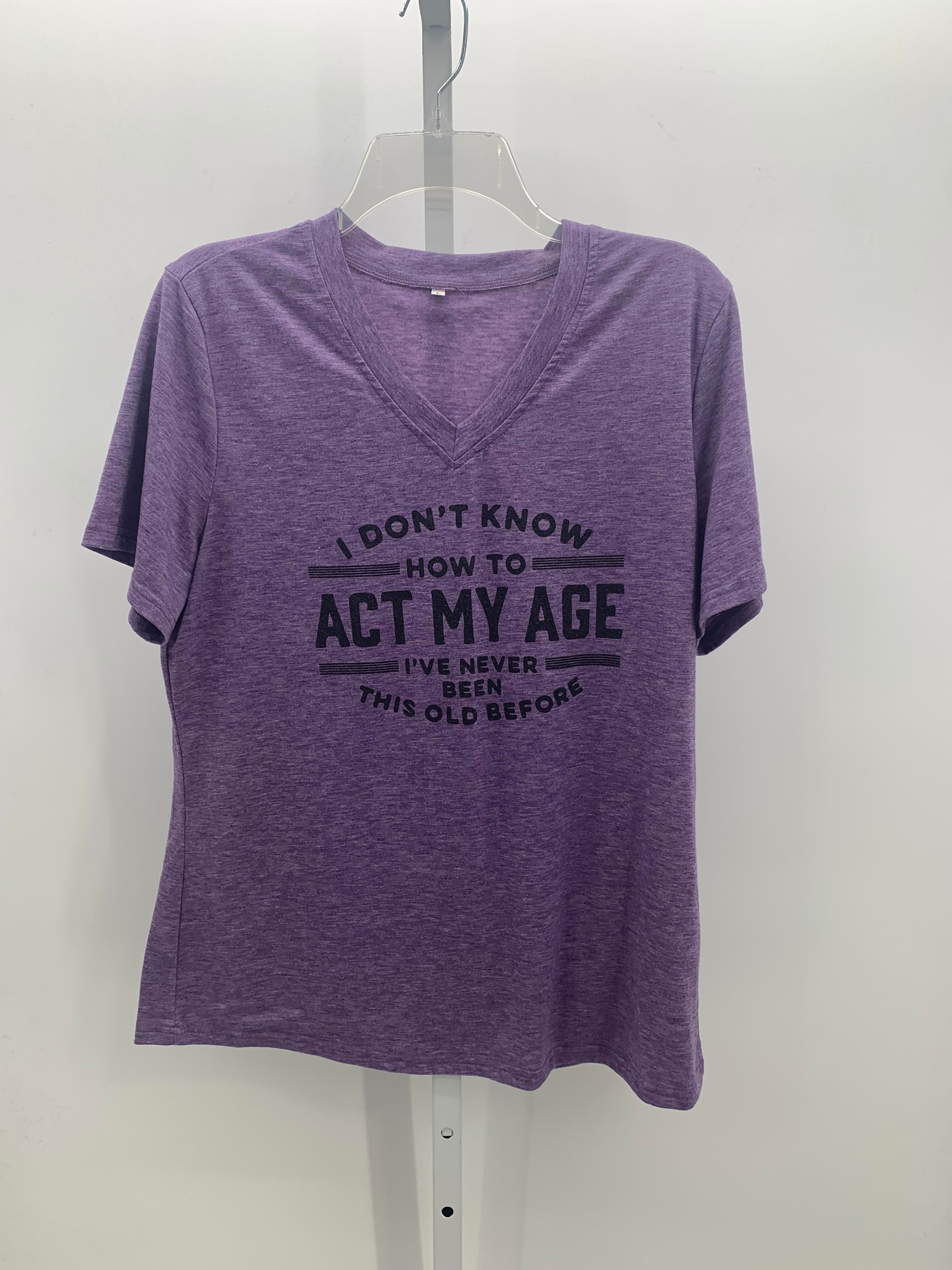 Size Large Misses Short Sleeve Shirt