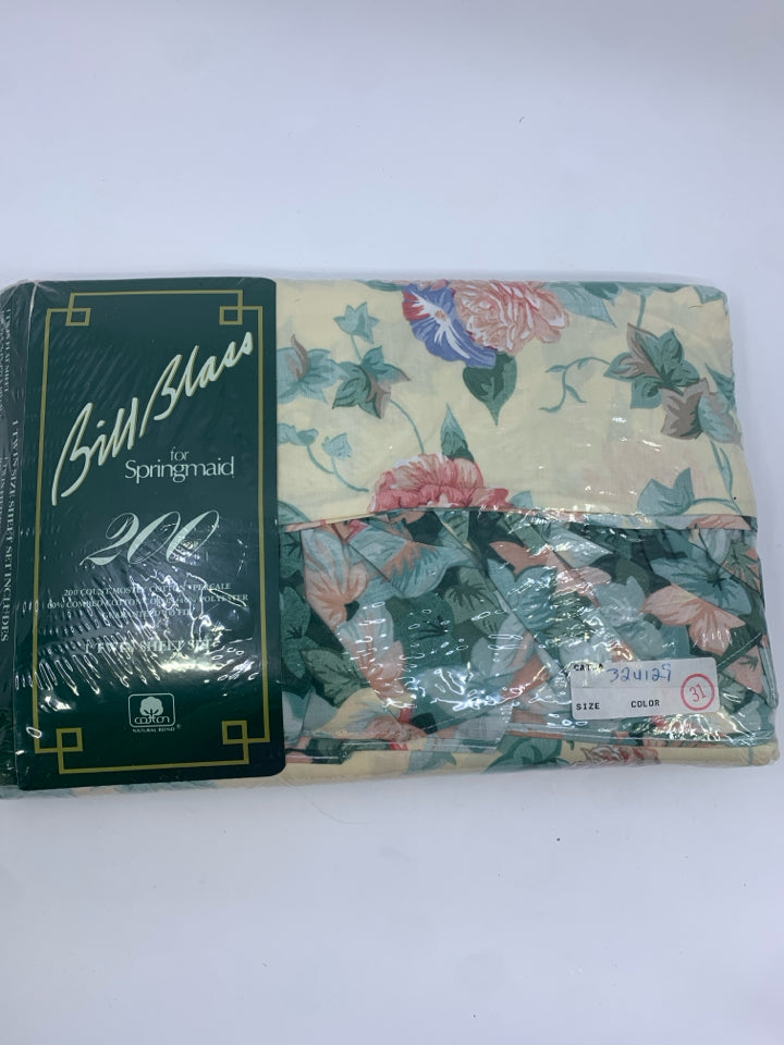 NIB TWIN SIZED SHEET SET.