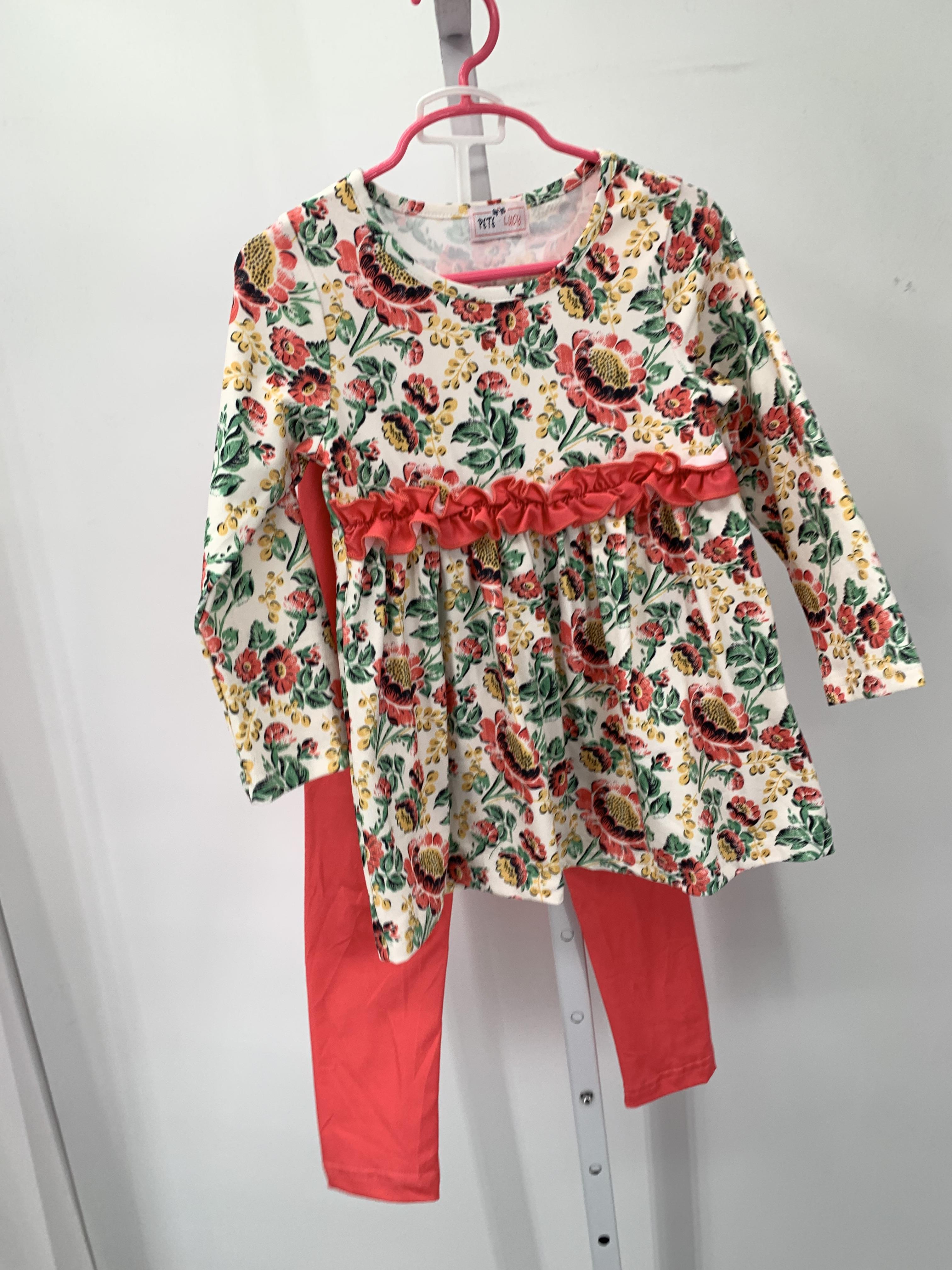 Size 4T Girls 2 Pieces