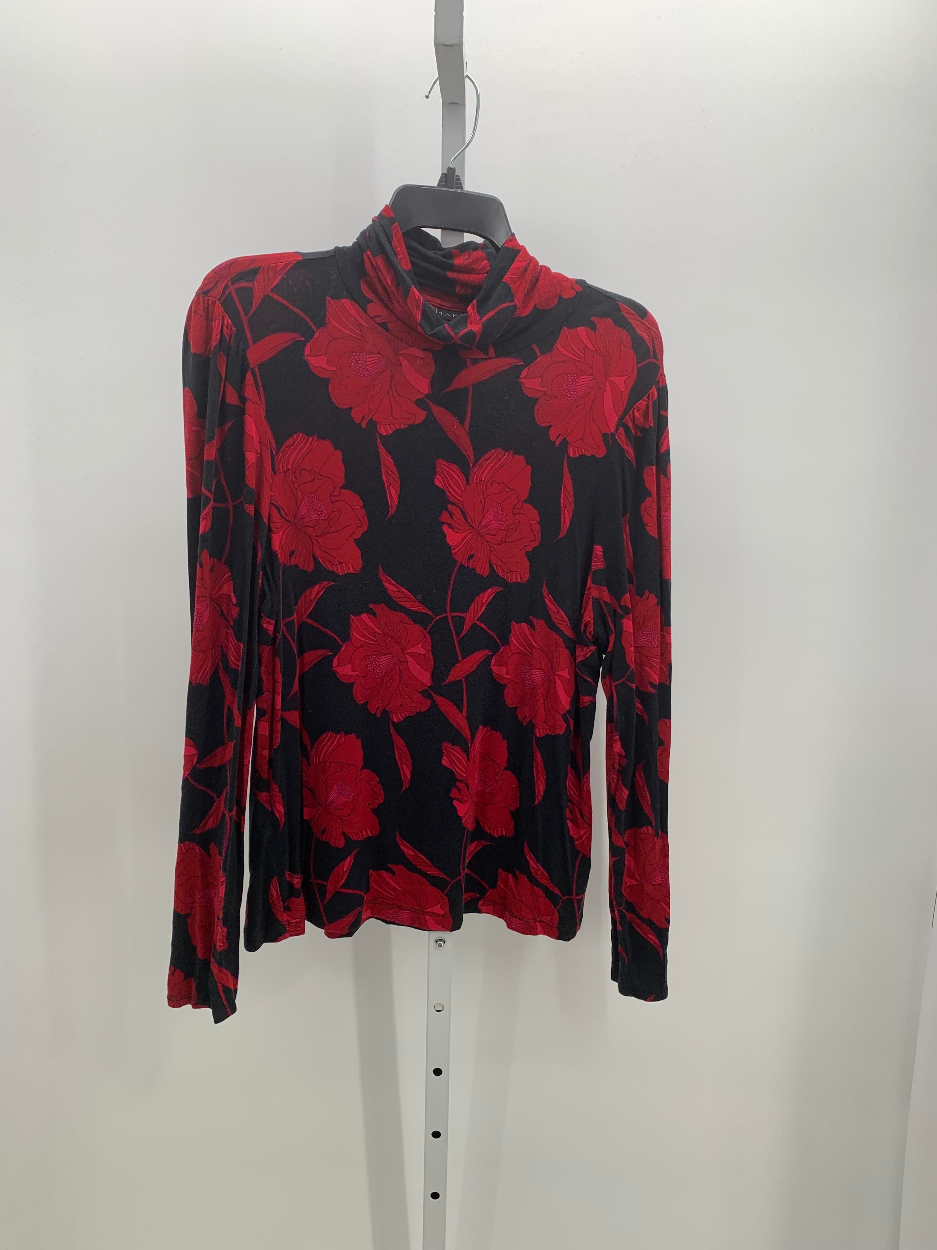 Tahari Size Extra Large Misses Long Sleeve Shirt