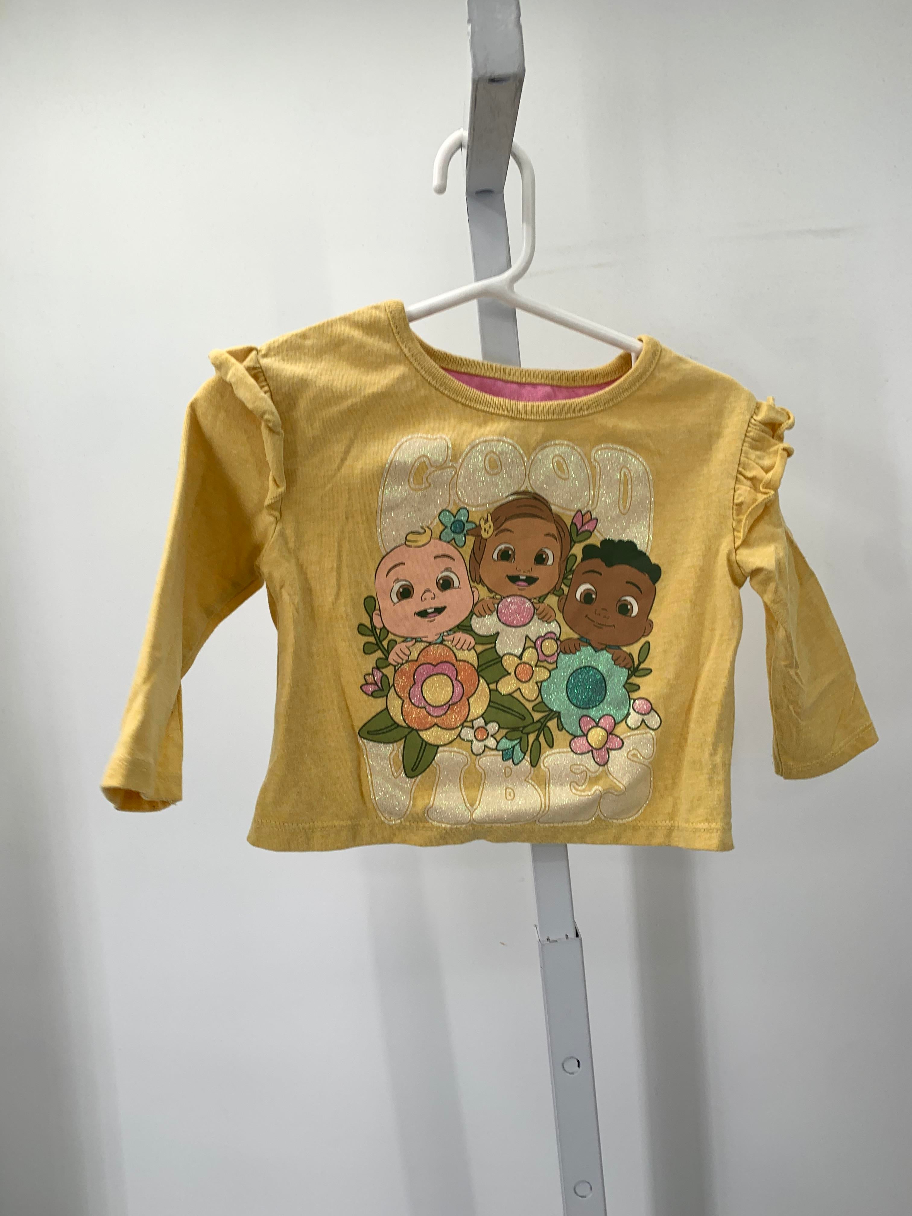 Size 12 Months Girls Long Sleeve Shirt