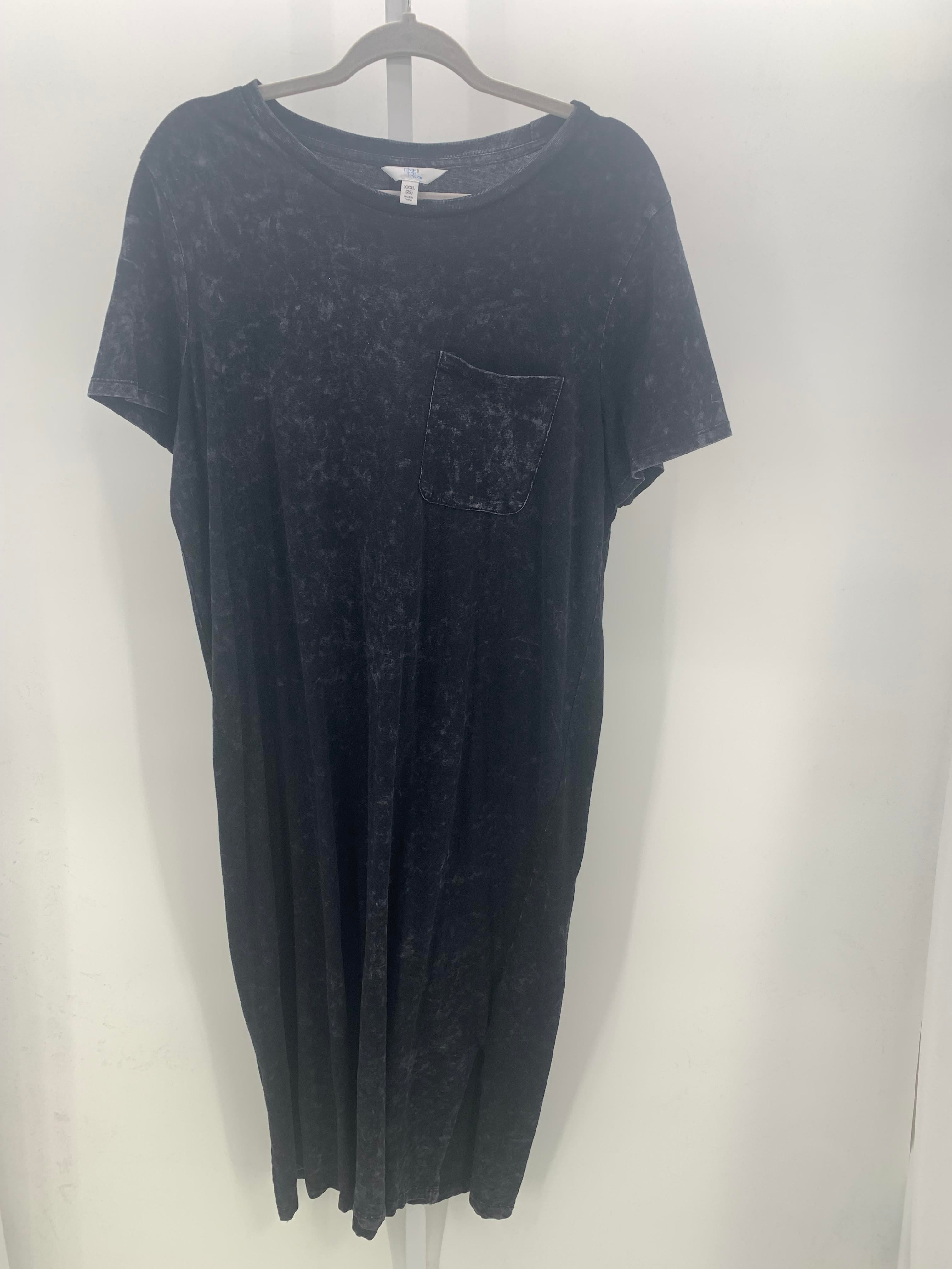 Time and Tru Size XXXL Misses Short Sleeve Dress
