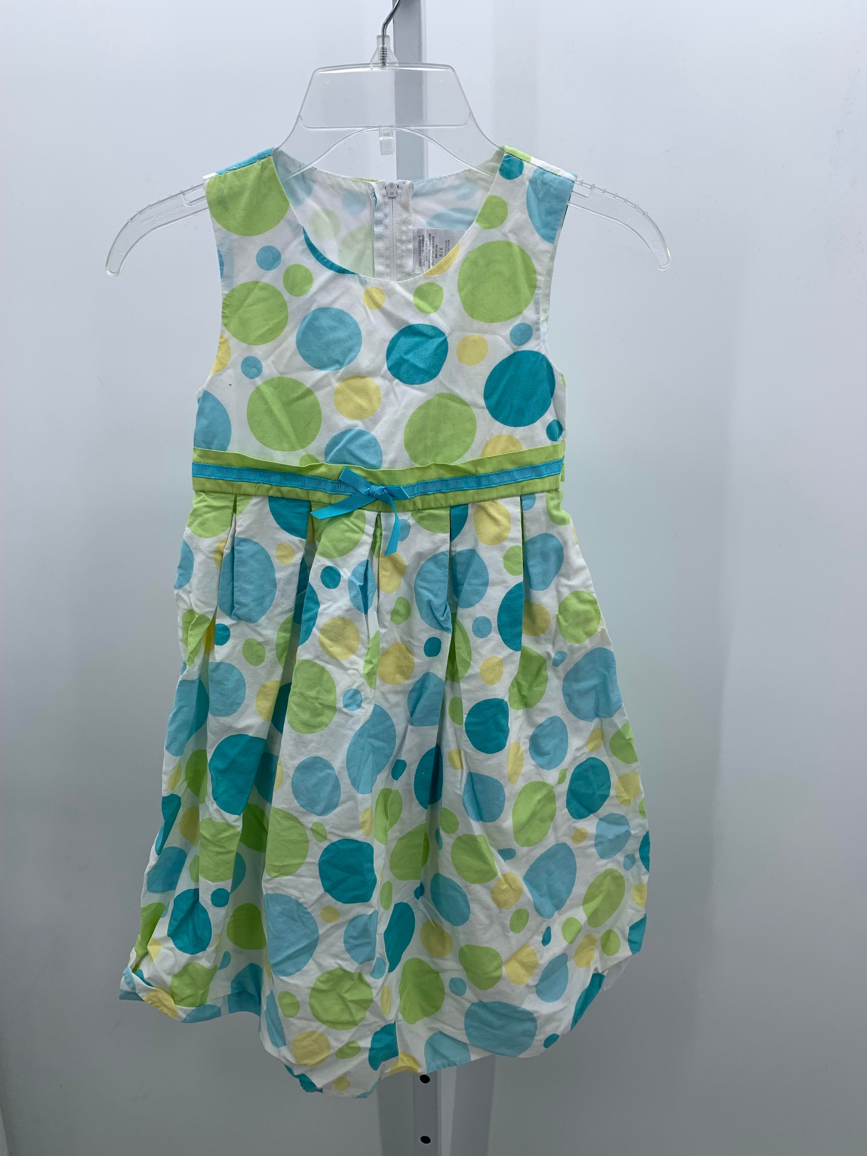 Size 6 Girls Sleeveless Dress