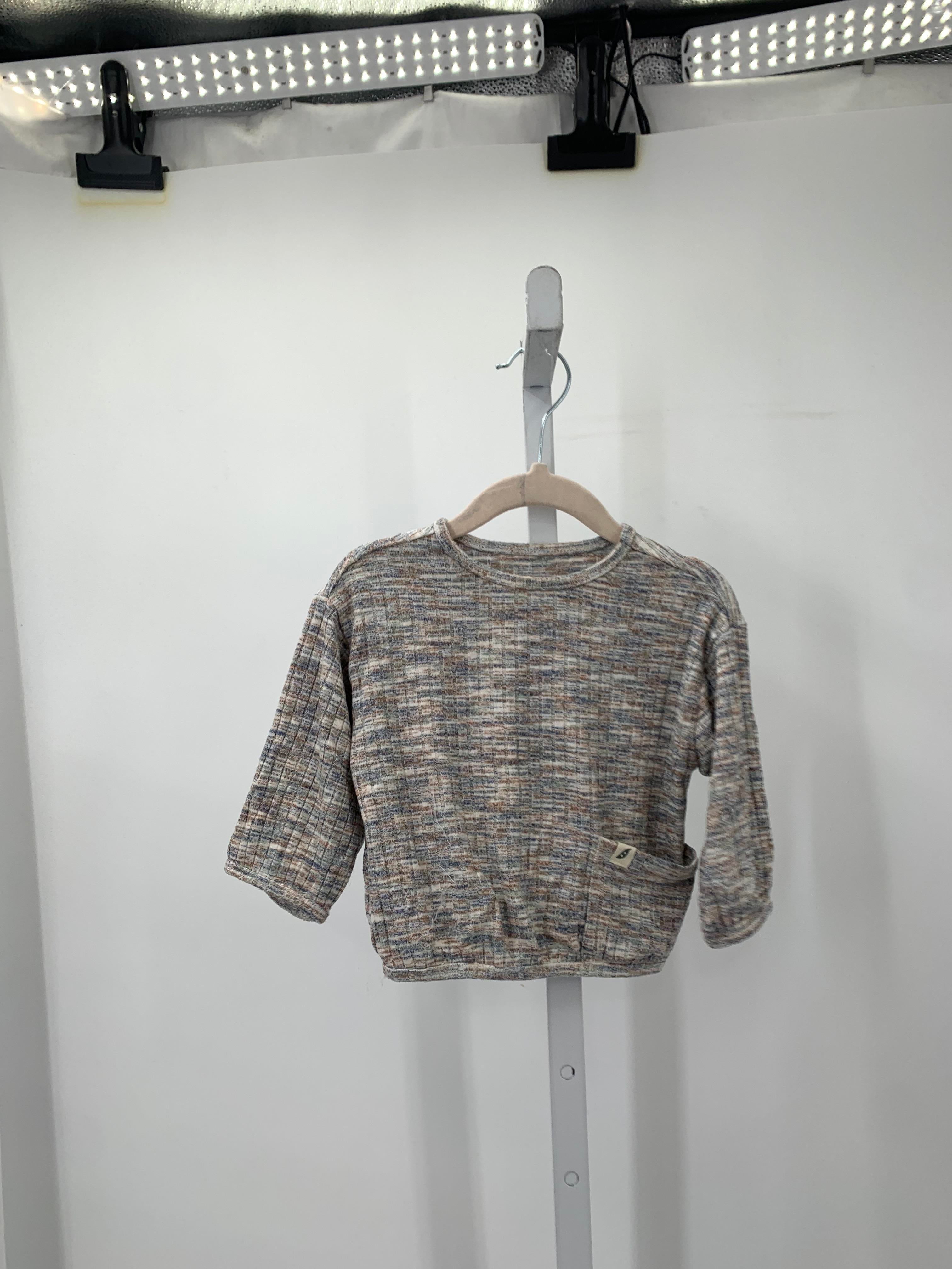 easy-peasy Size 6-9 mon Girls Long Sleeve Shirt