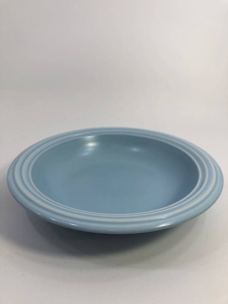 LT BLUE PFALTZGRAFF SERVING BOWL.