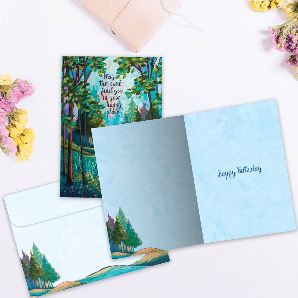 Heartfelt Landscape, Sympathy Card