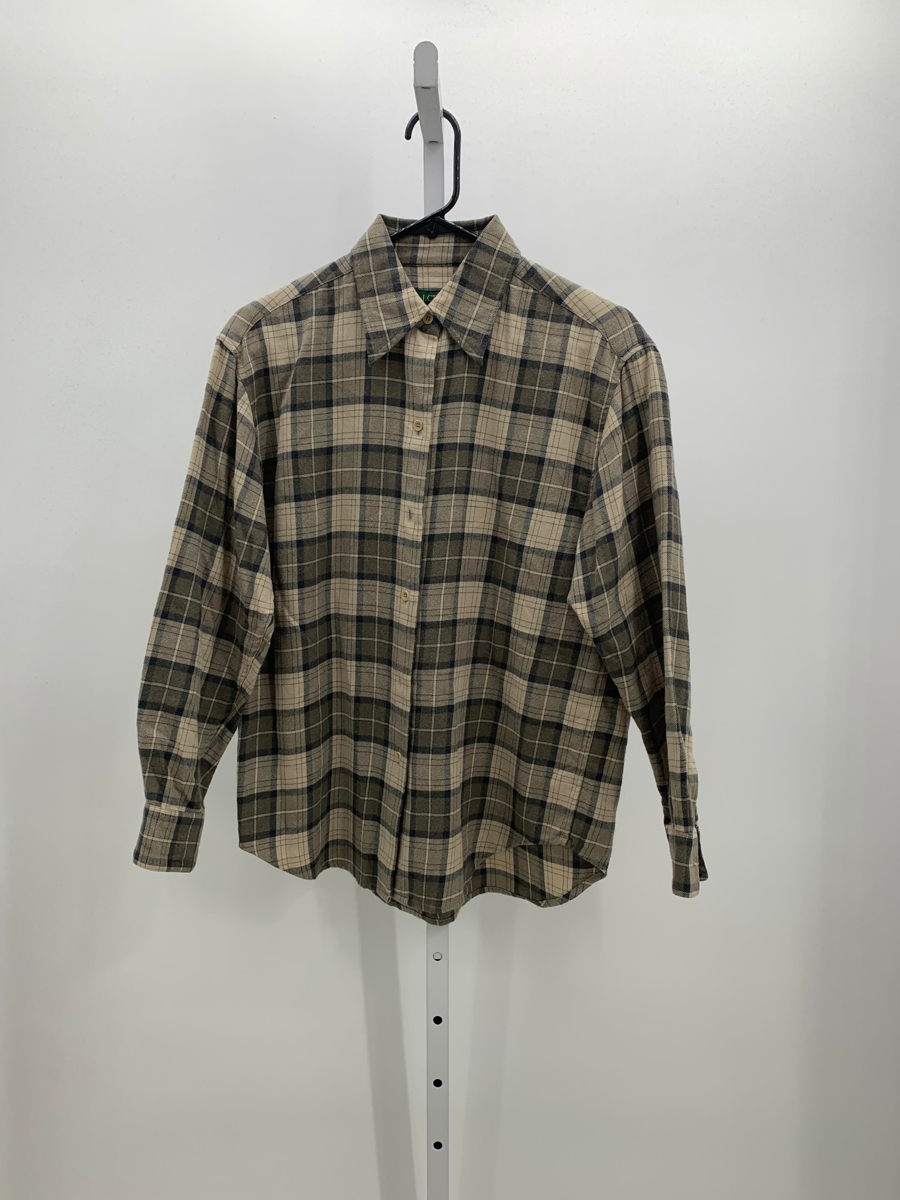 PLAID BTN DOWN