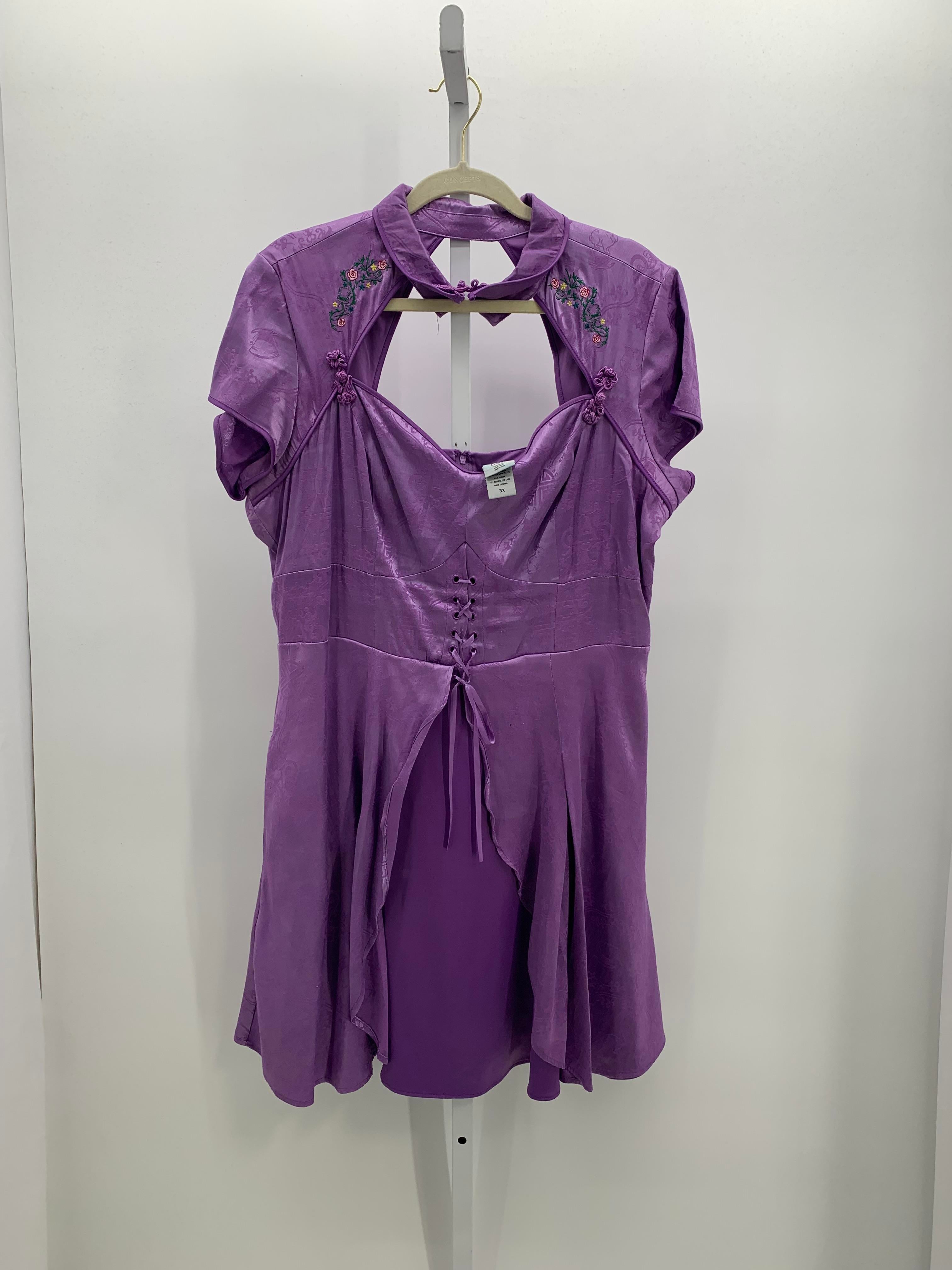 Disney Size 3X Womens Short Sleeve Dress