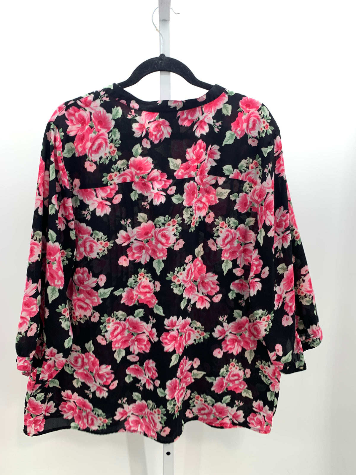 Charter Club Size 3X Womens 3/4 Sleeve Shirt