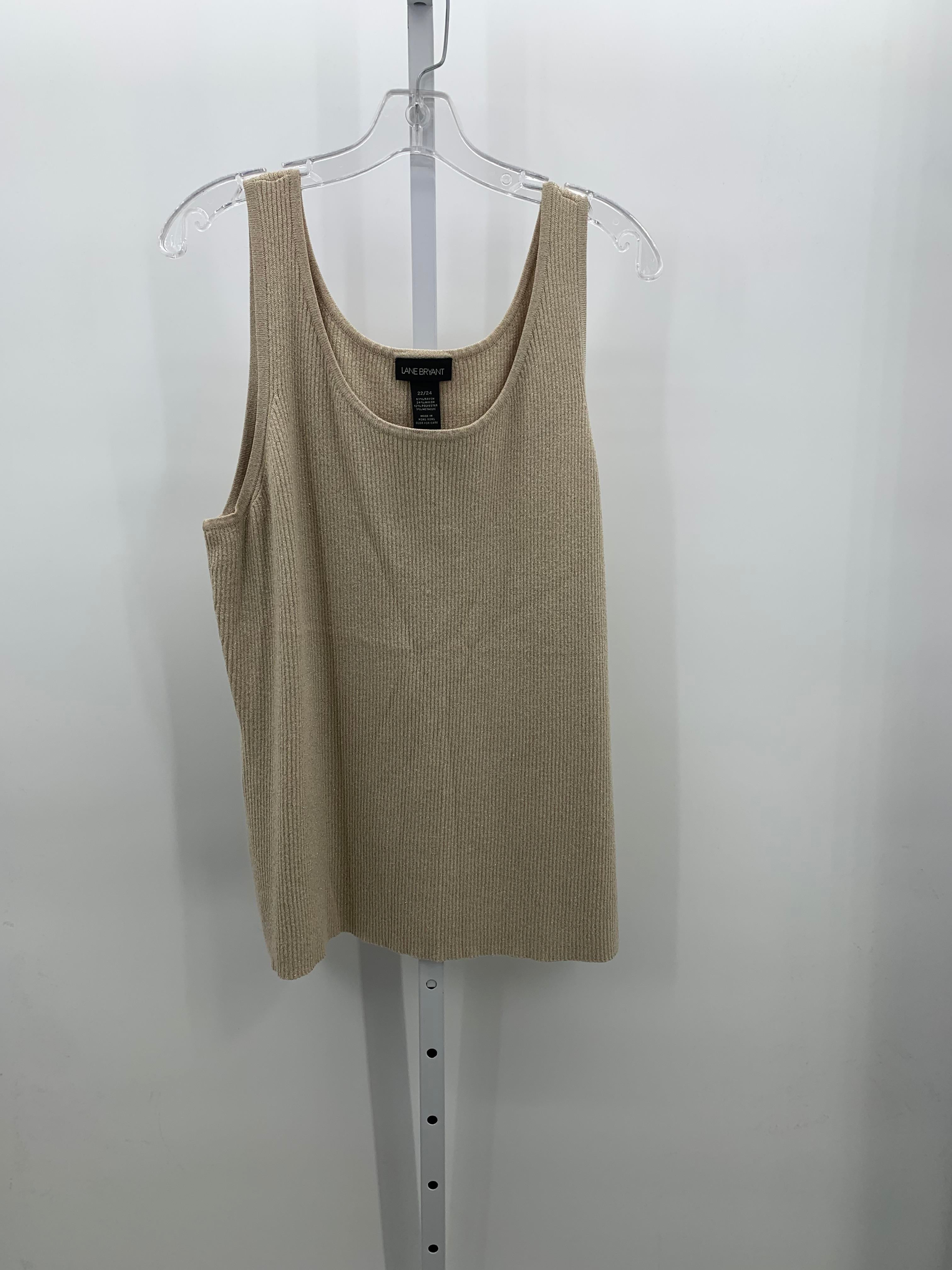 Lane Bryant Size 22/24 W Womens Sleeveless Sweater