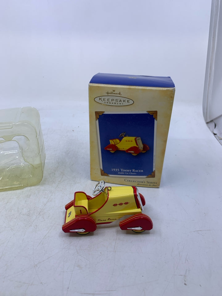 TIMMY RACER HALLMARK ORNAMENT- IN BOX