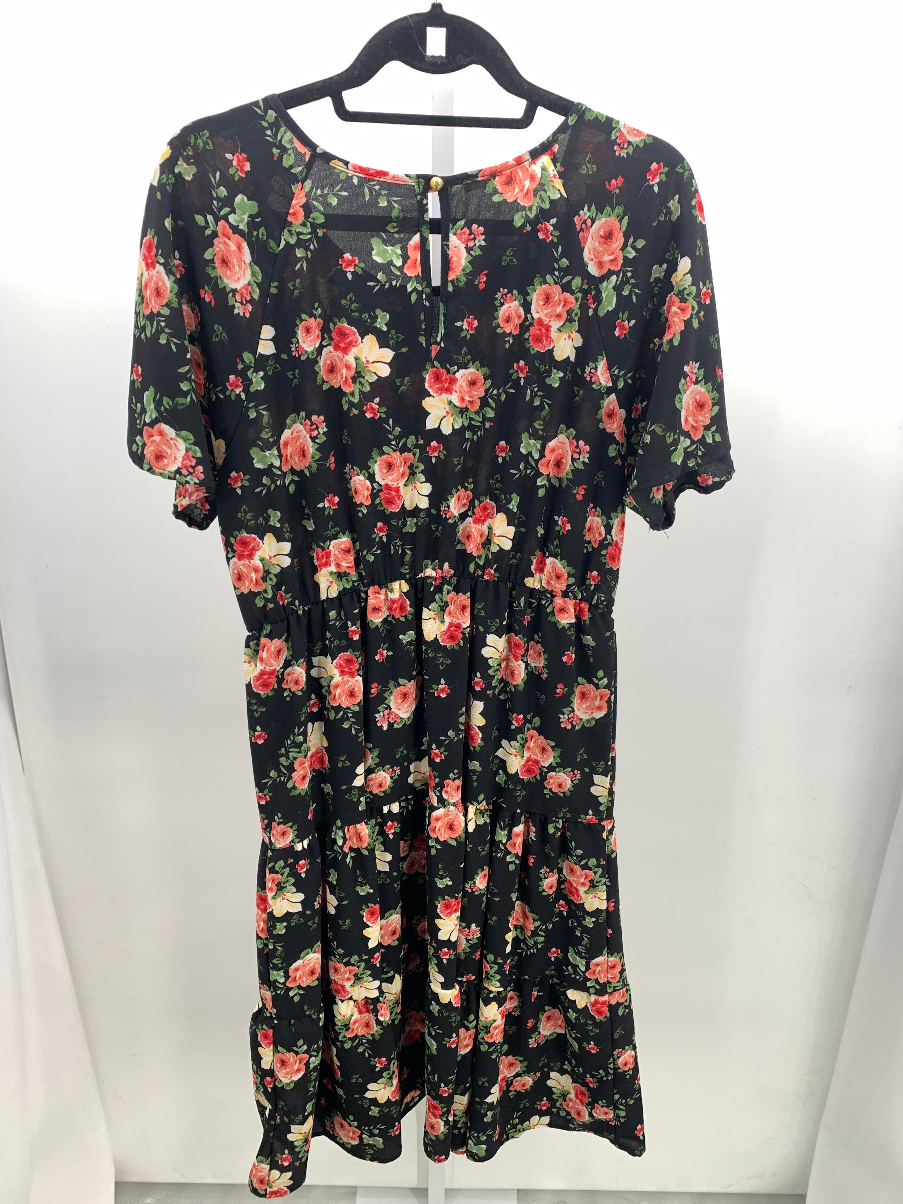 Size Extra Large Misses Short Sleeve Dress